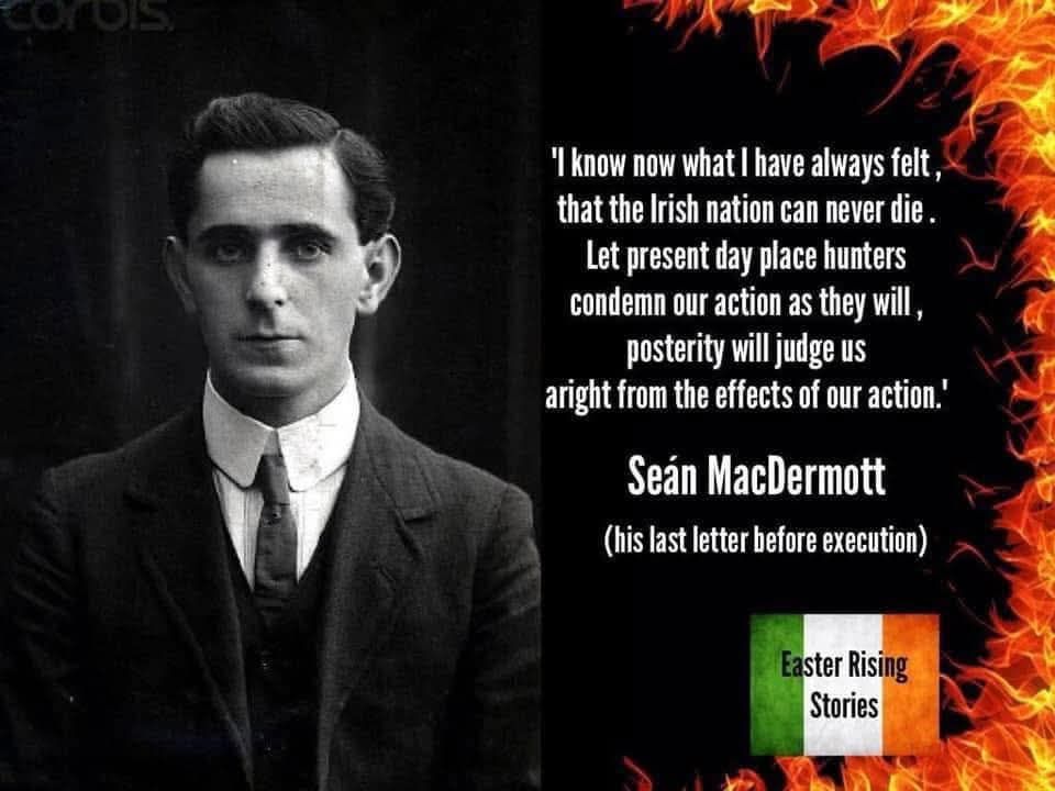 Sean - Remembering Sean Mac Diarmada who was executed 109 years ago in ...