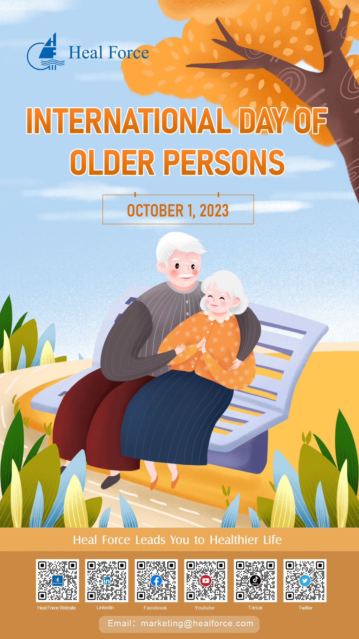 Heal Force - 🌍 International Day of Older Persons 🌍...