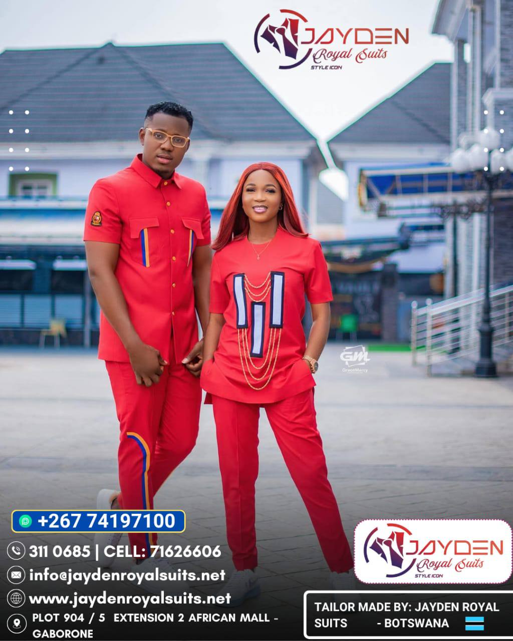 Jayden royals suits | Gaborone