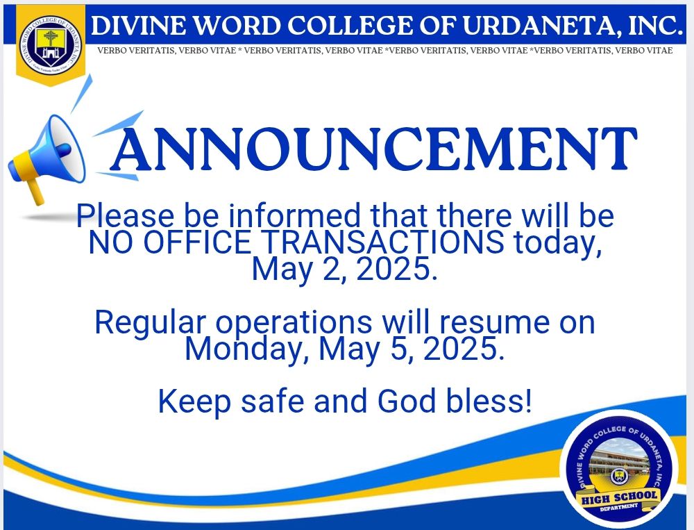 High School... - High School Department- DWCU, Inc.