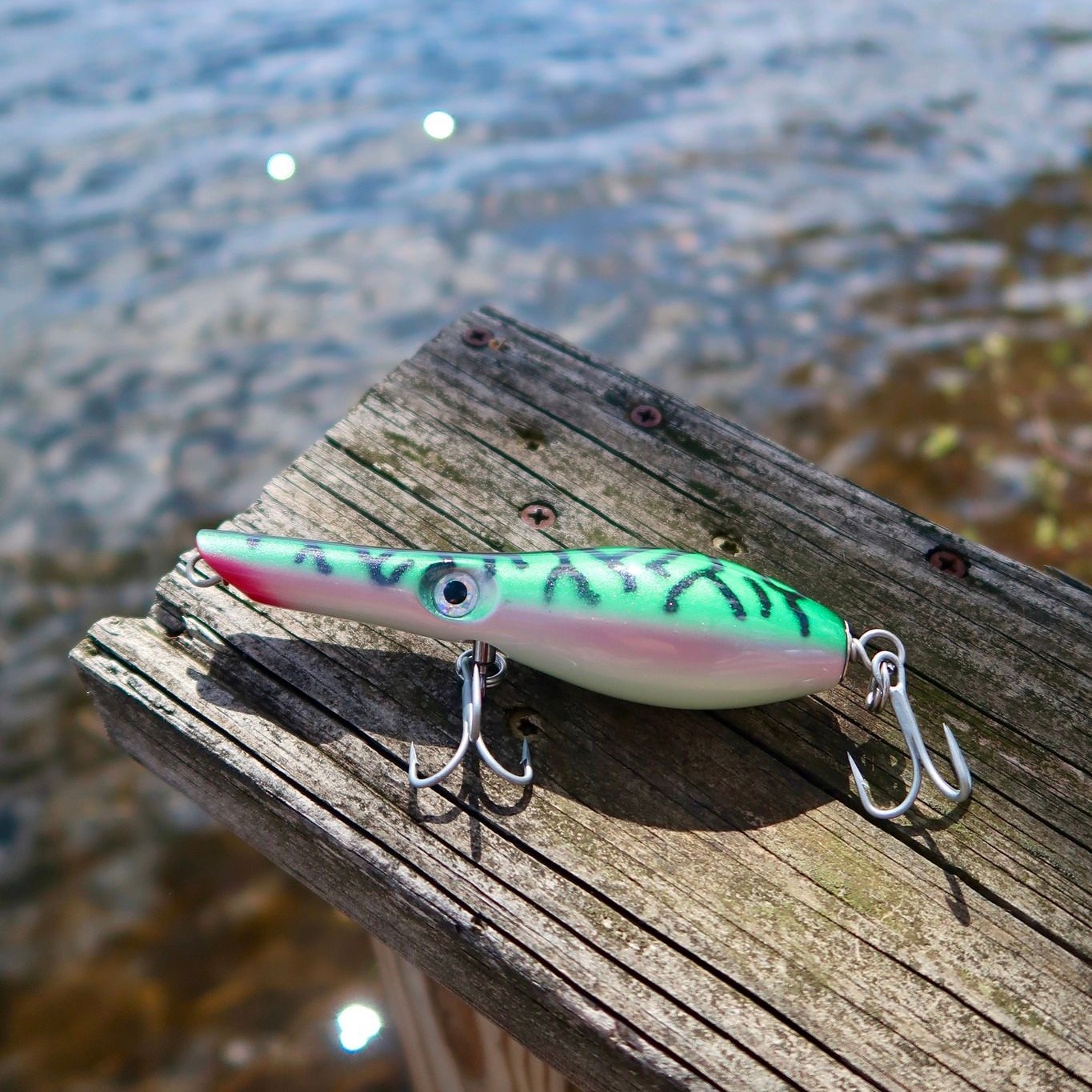 feed fishing lures Gator Casting Spoon -1/4 OZ 6 Pack 7'6
