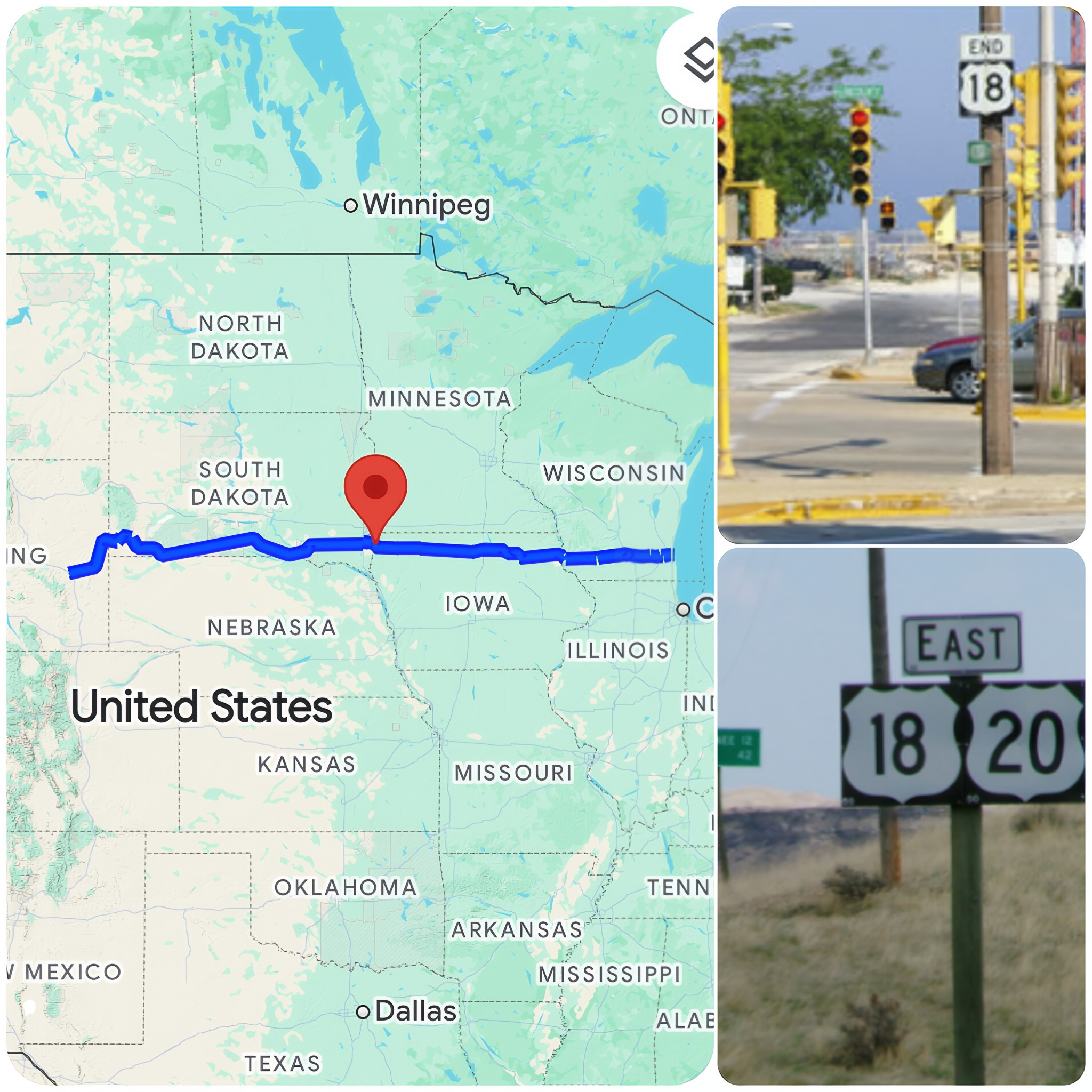 Does RT 18 connect to RT 287?
