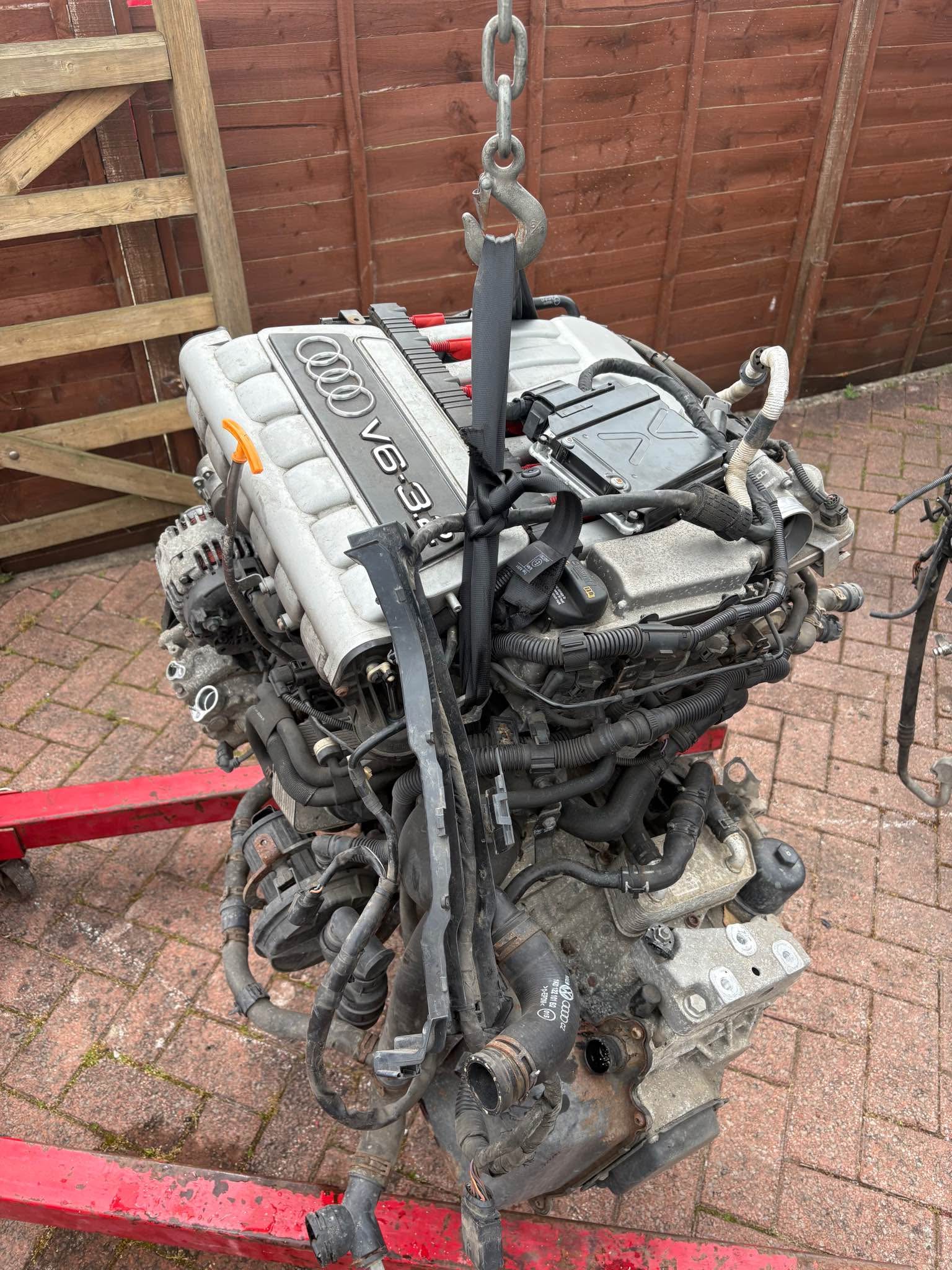 VW 3.2 VR6 BUB COMPLETE ENGINE WITH DSG GEARBOX - Car Engines & Engine ...