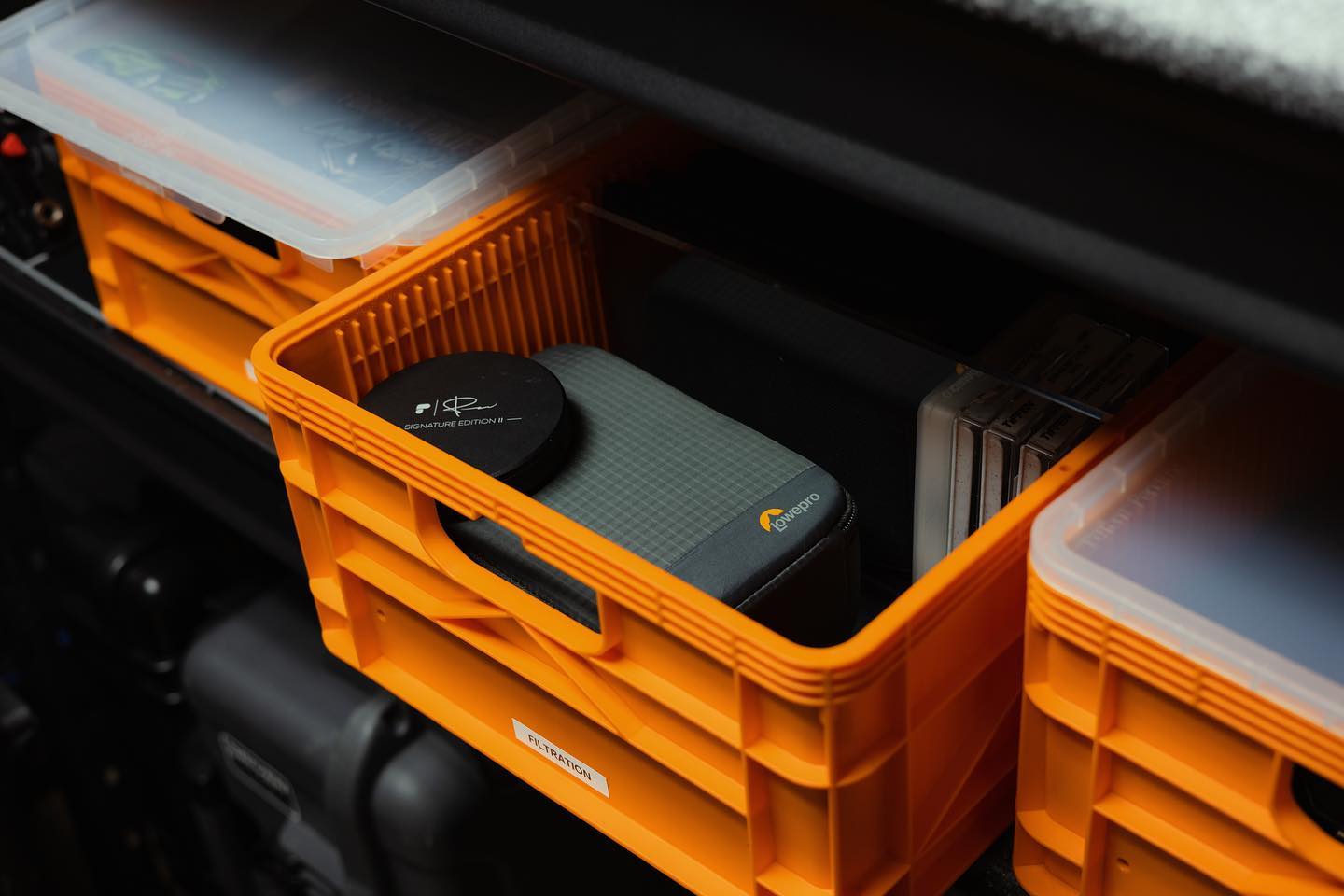 SIDIO - The ultimate gear storage set up. Neatly organized...