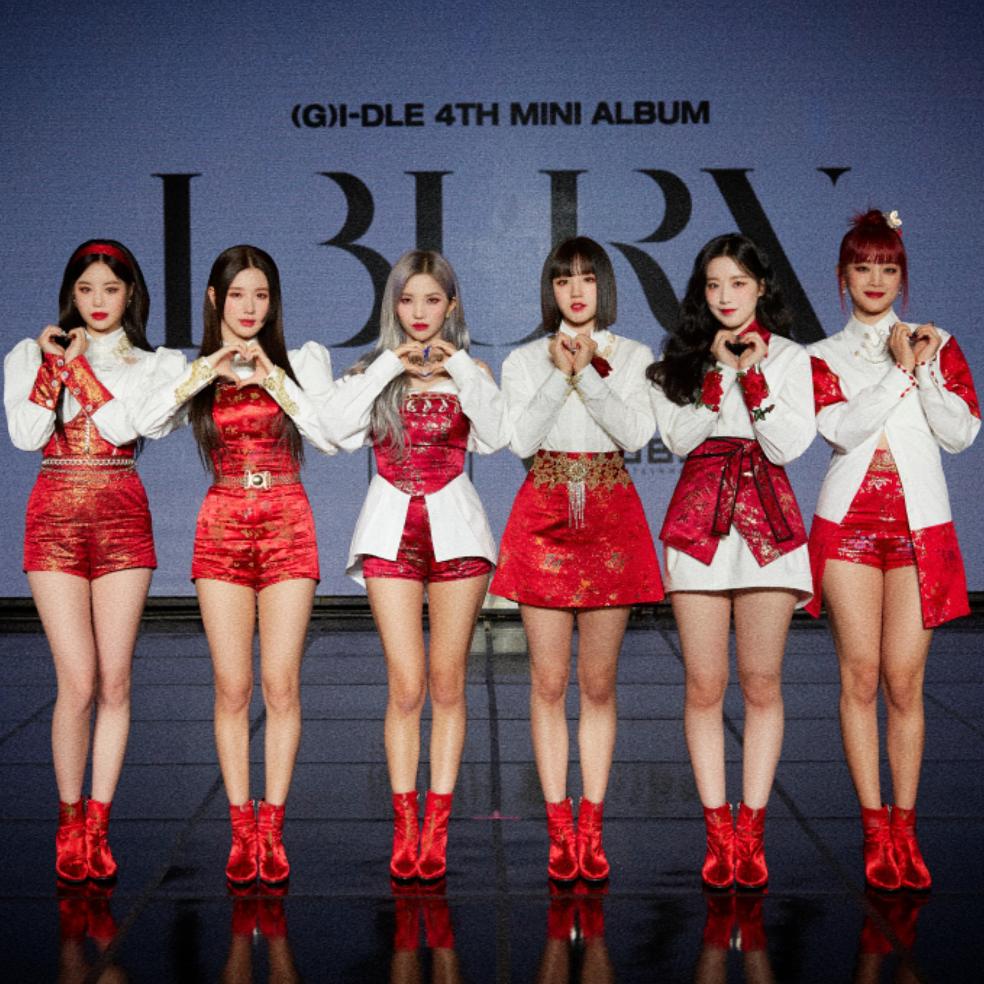 G)I-DLE 4th Mini Album [I burn] 화(火) Ver. 🔥 Concept Image 3