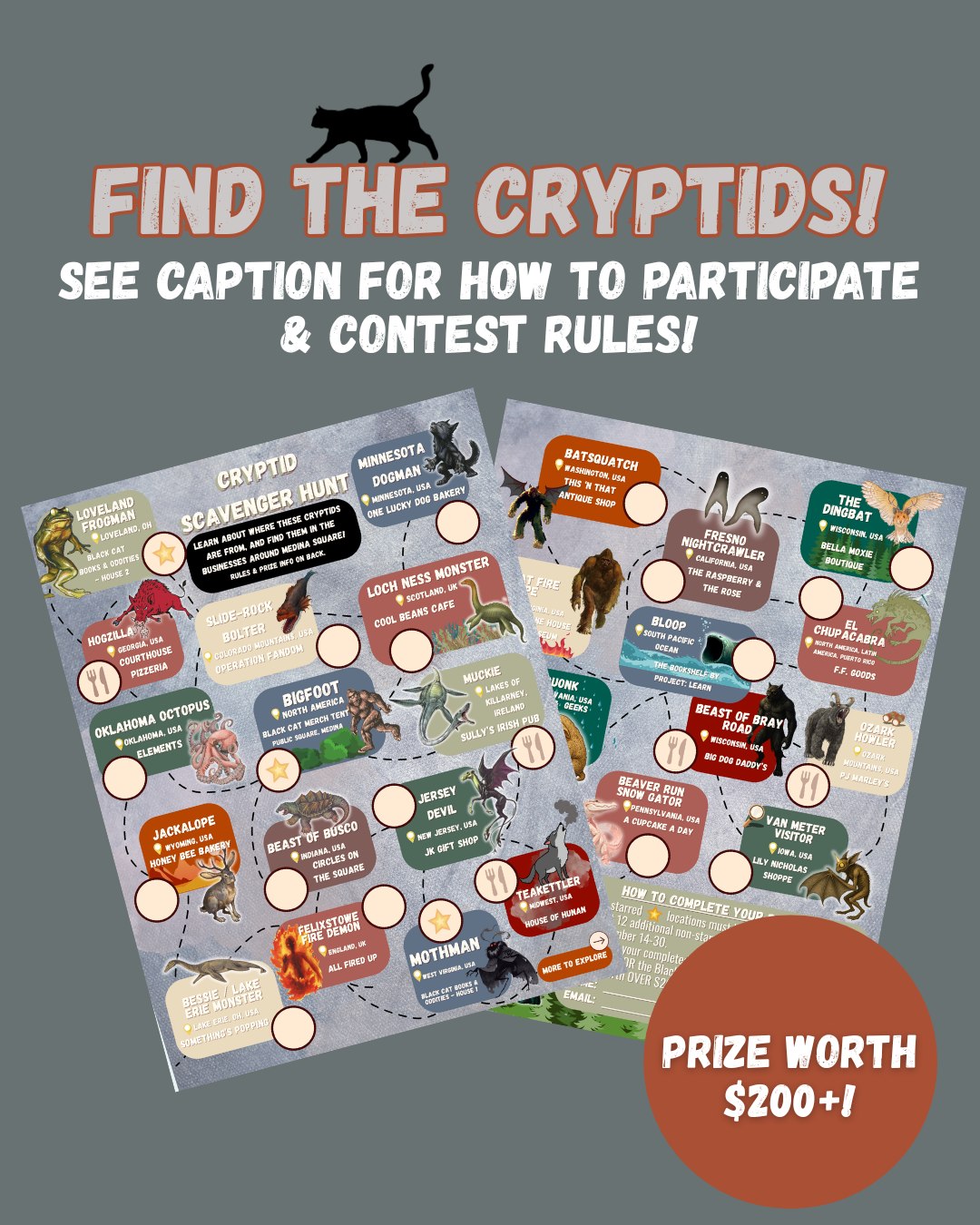 Black - Who's heading out to OFFICIAL EVENT - Curiosities & Cryptids ...