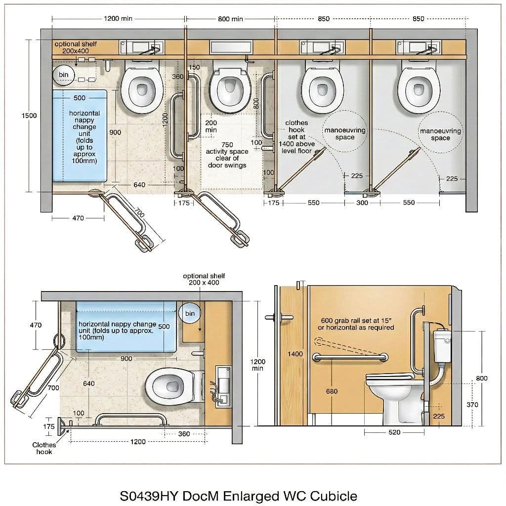 Bastian - detailed dimensional drawings for enlarged and accessible ...
