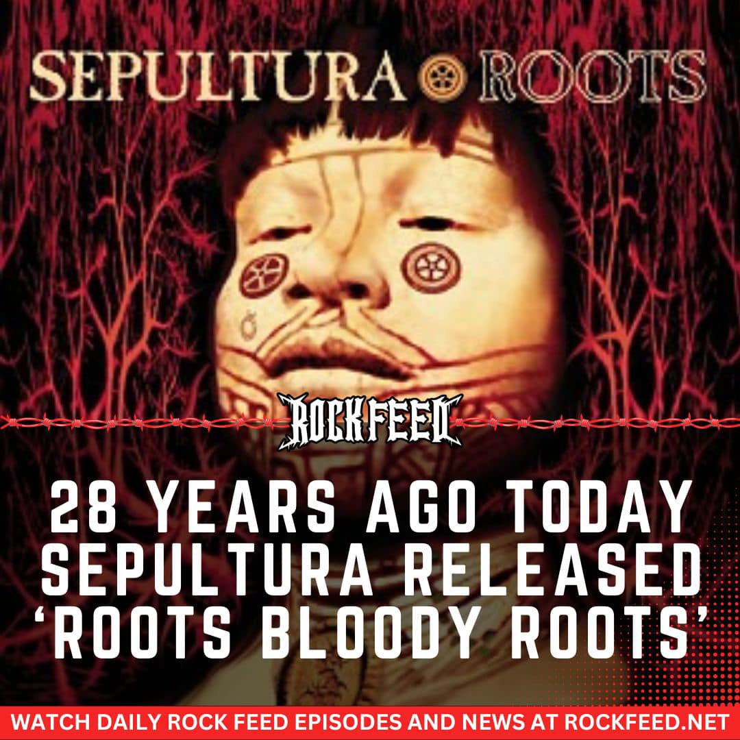 28 years ago today Sepultura released Roots Bloody Roots. 🤘🔥