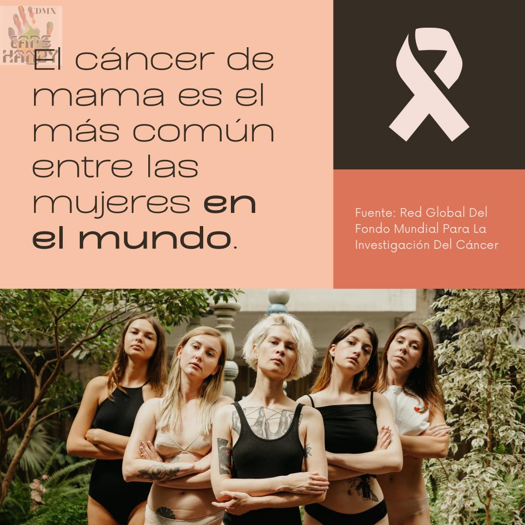 CAPS HANDY CDMX - Mes contra el cancer de mama 💕 Recuerda que la ...