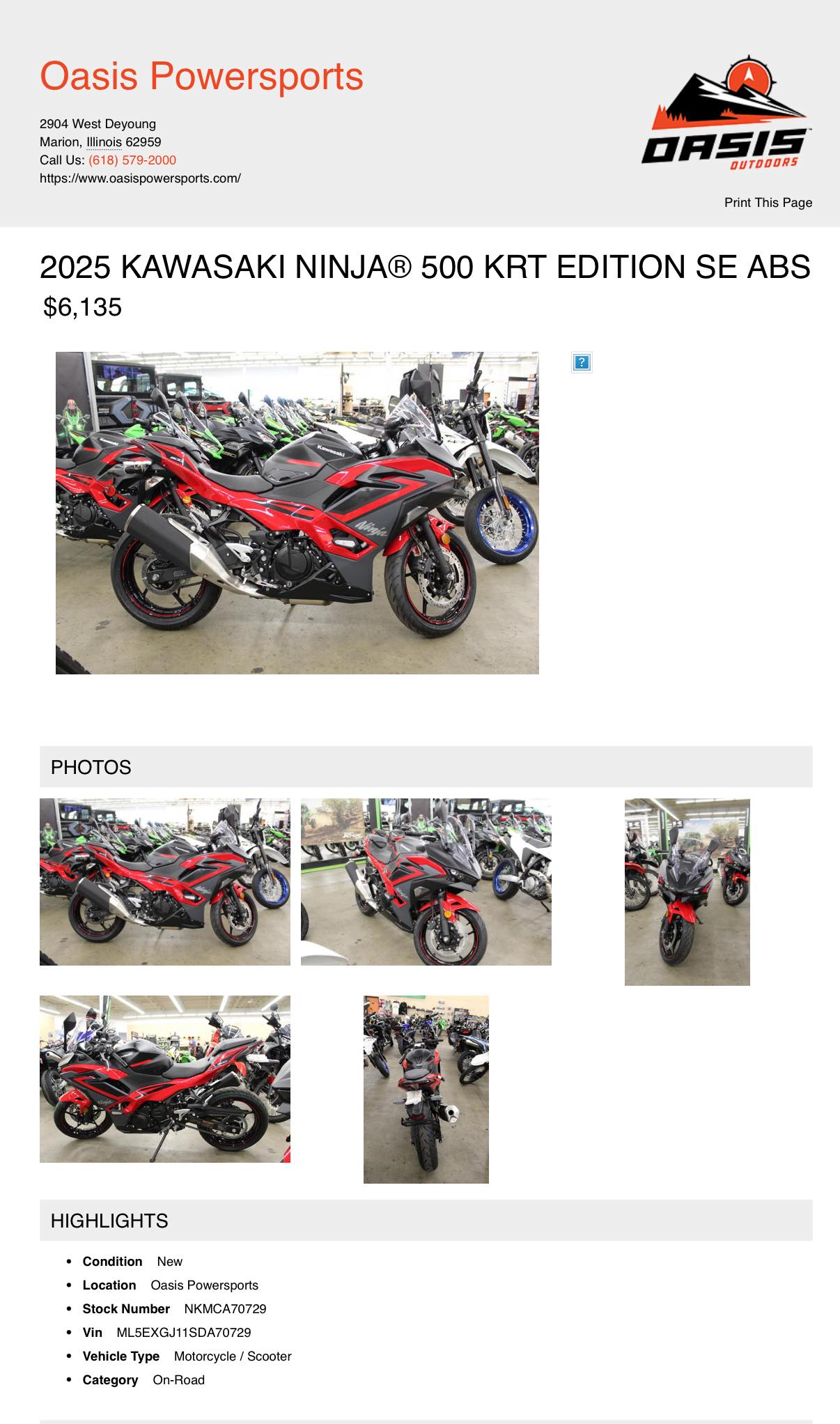 Would this be a good starter bike?? Oasis Powersports 2904 West