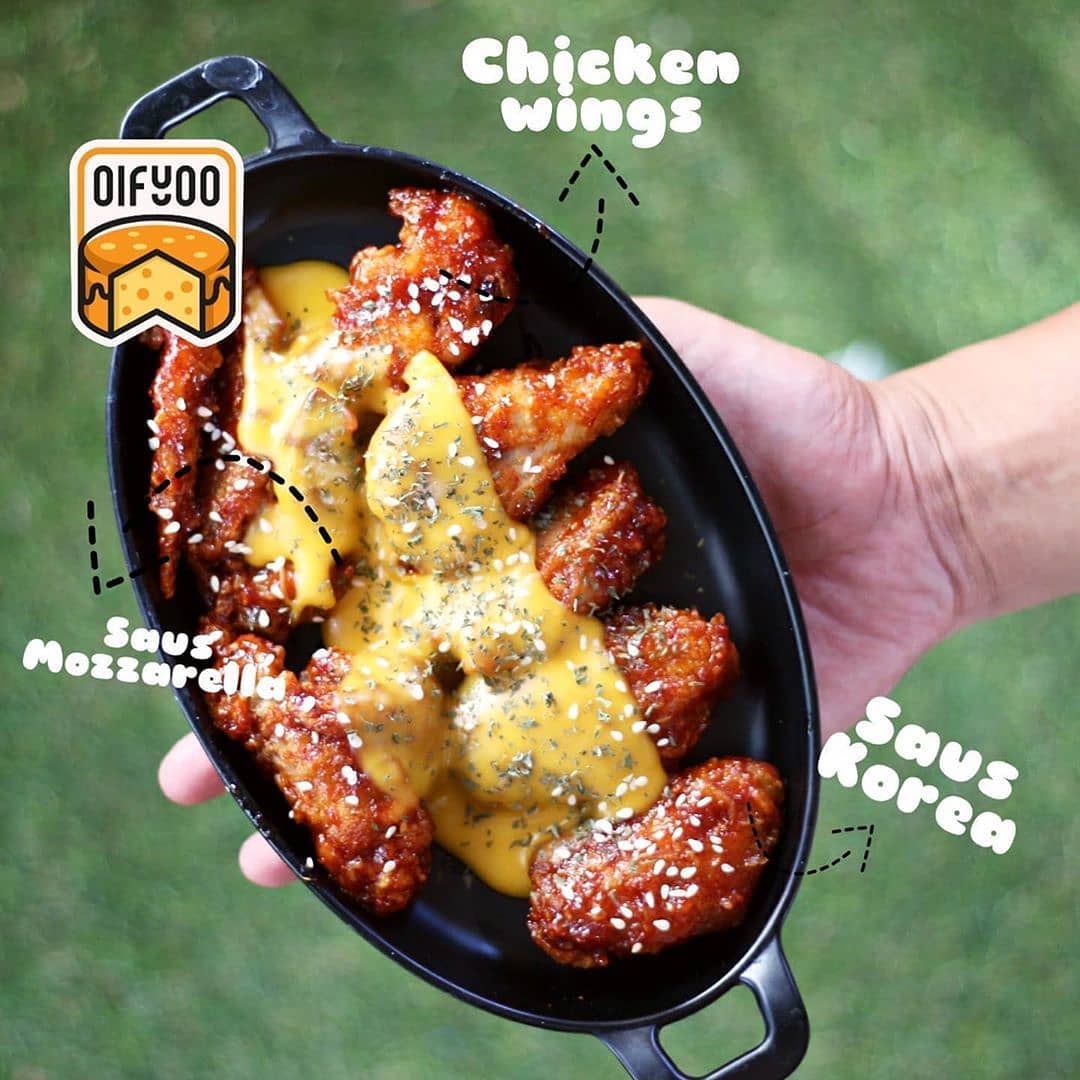 oifyoo.surabaya - 🍗KOREAN CHICKEN MOZZARELLA🍗 . Udah bisa... | Facebook