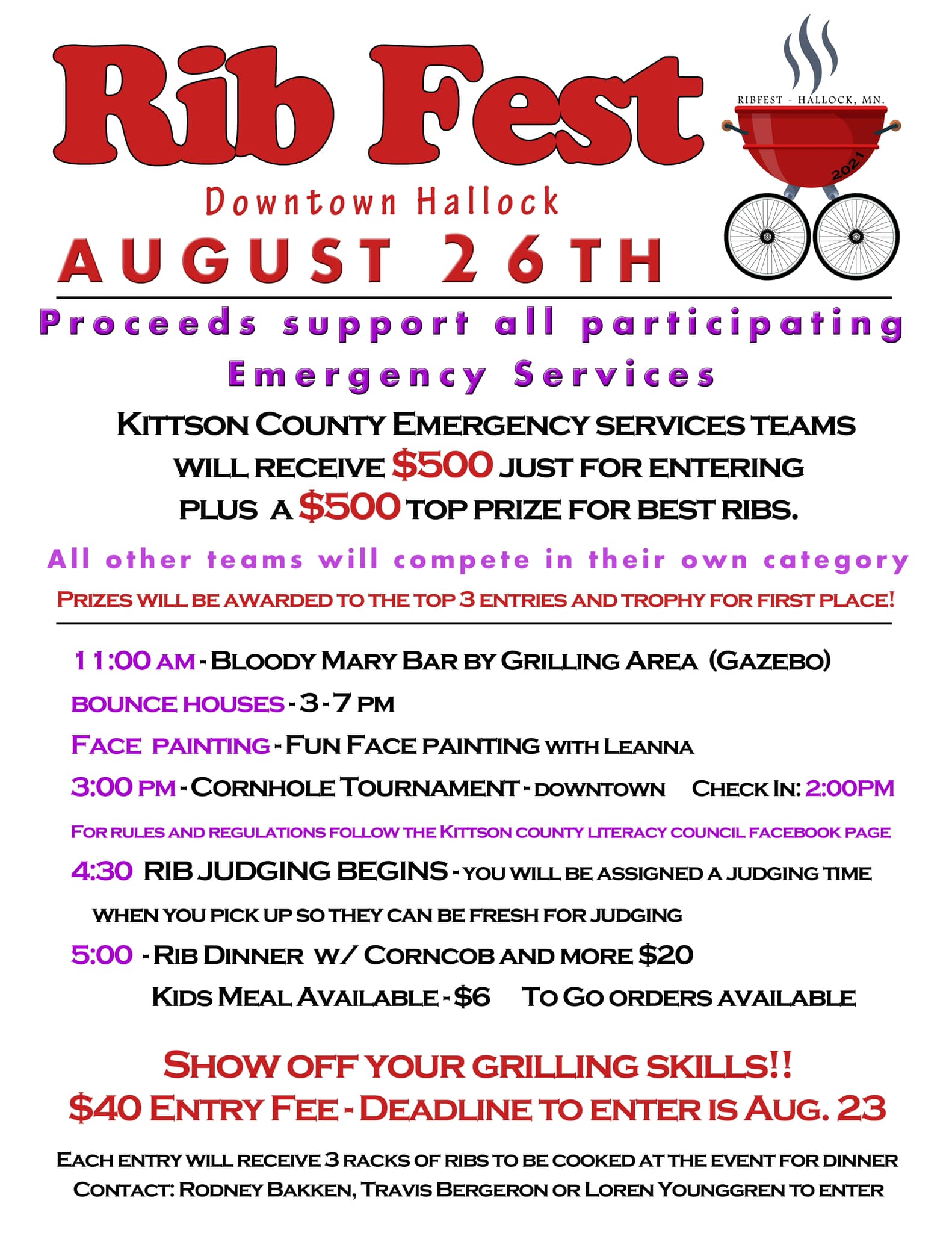 Hallock Ribfest