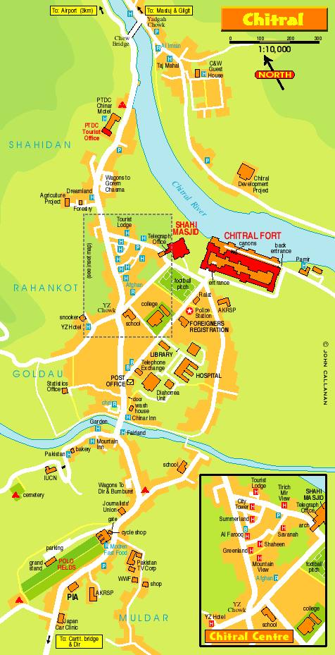 Maps of Gilgit Baltistan | Gilgit