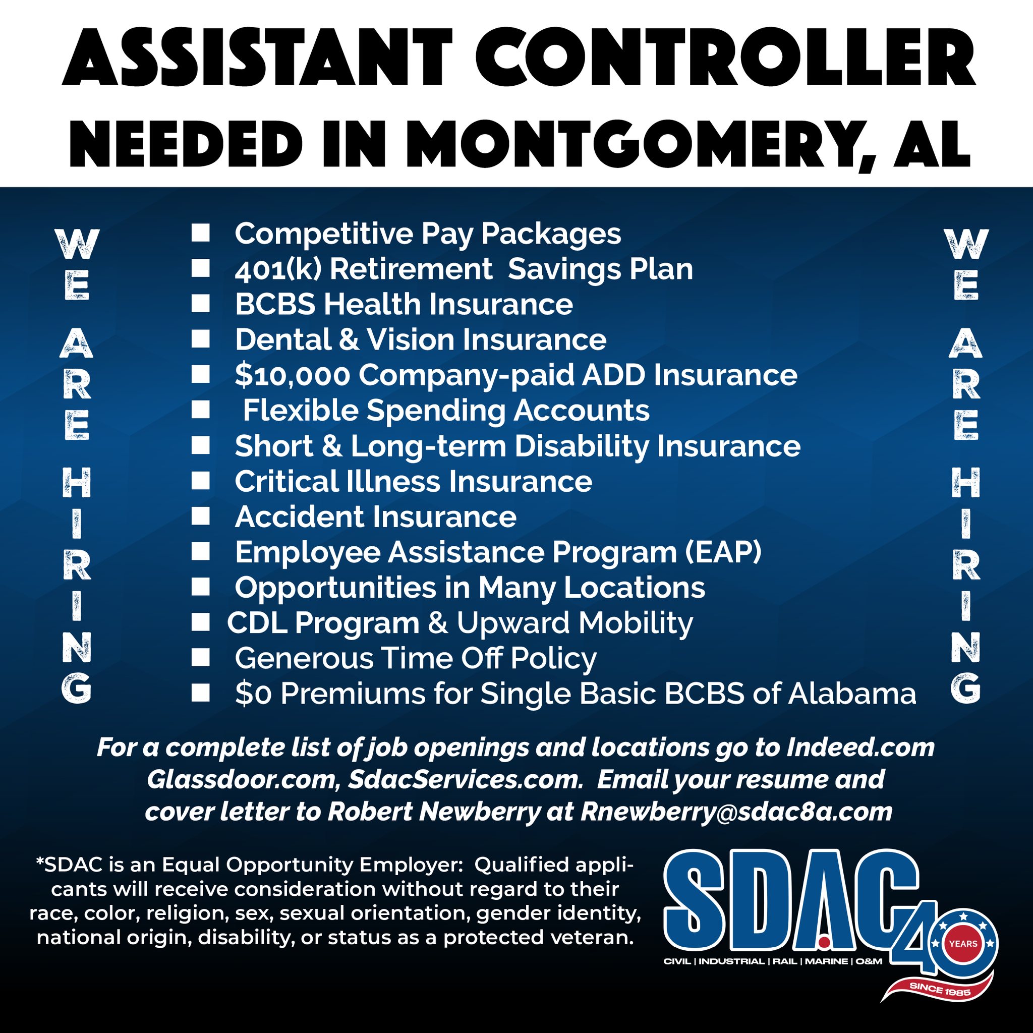 SDAC Rail Services | Montgomery AL