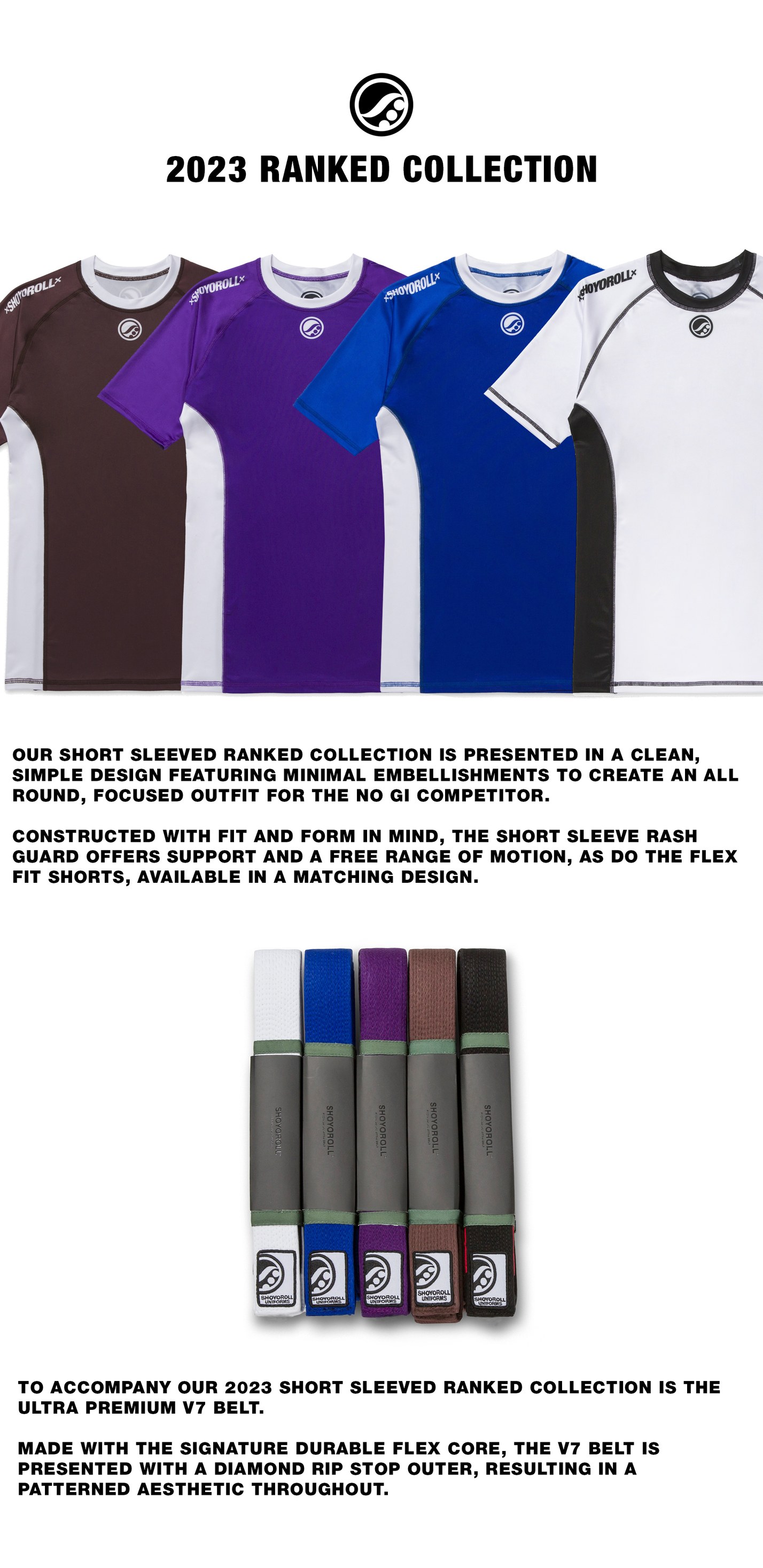 Shoyoroll - We are scheduled to release 2023 SS Ranked Rash Guards 