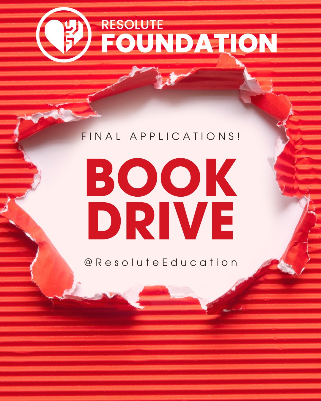We're giving away books to schools... - Resolute Foundation | Facebook