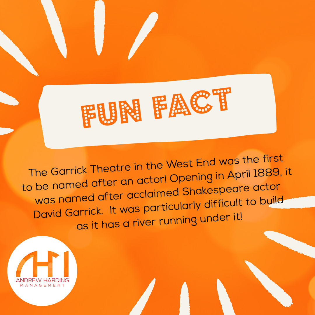 The Garrick Theatre in the... - Andrew Harding Management