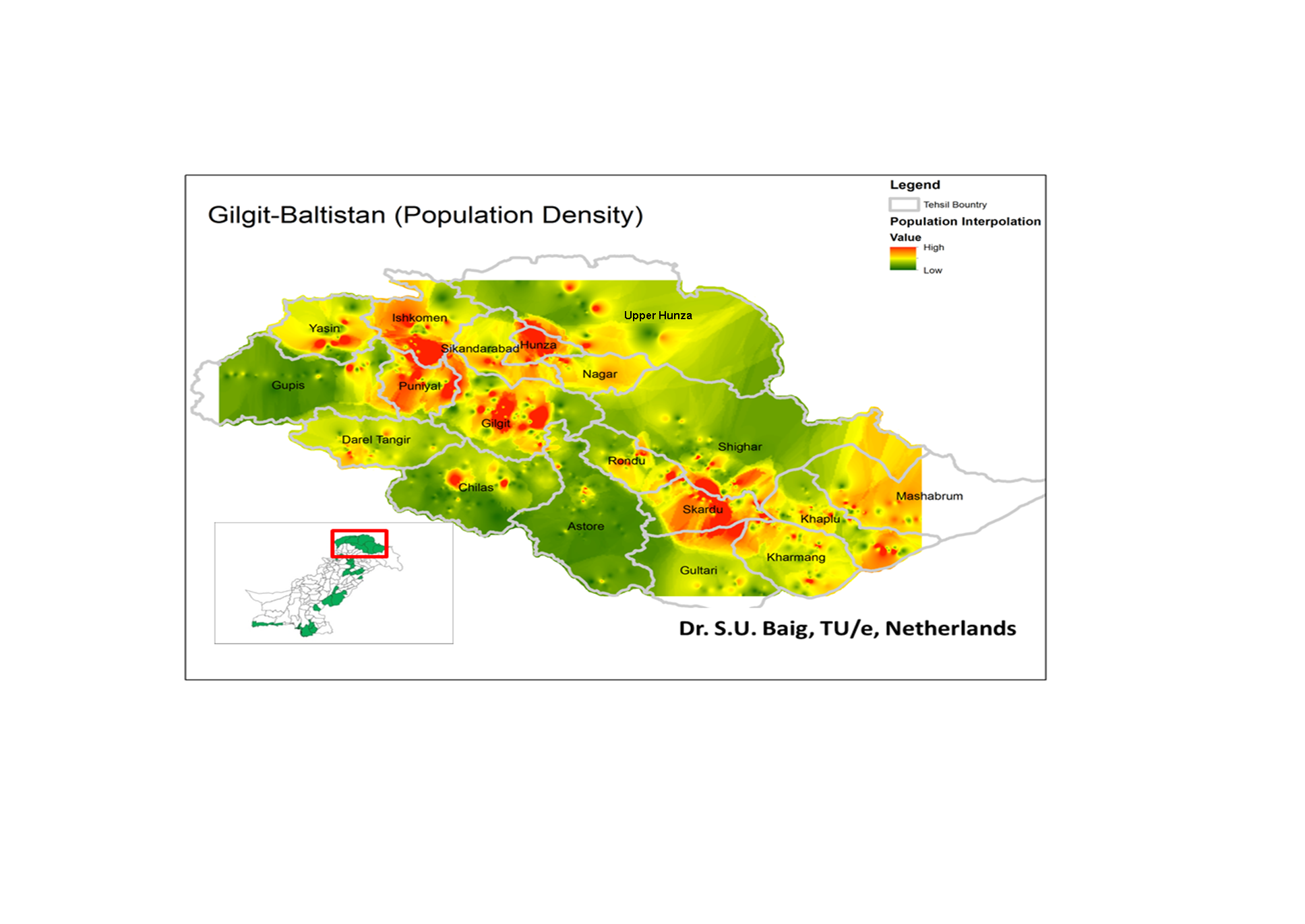 Maps of Gilgit Baltistan | Gilgit