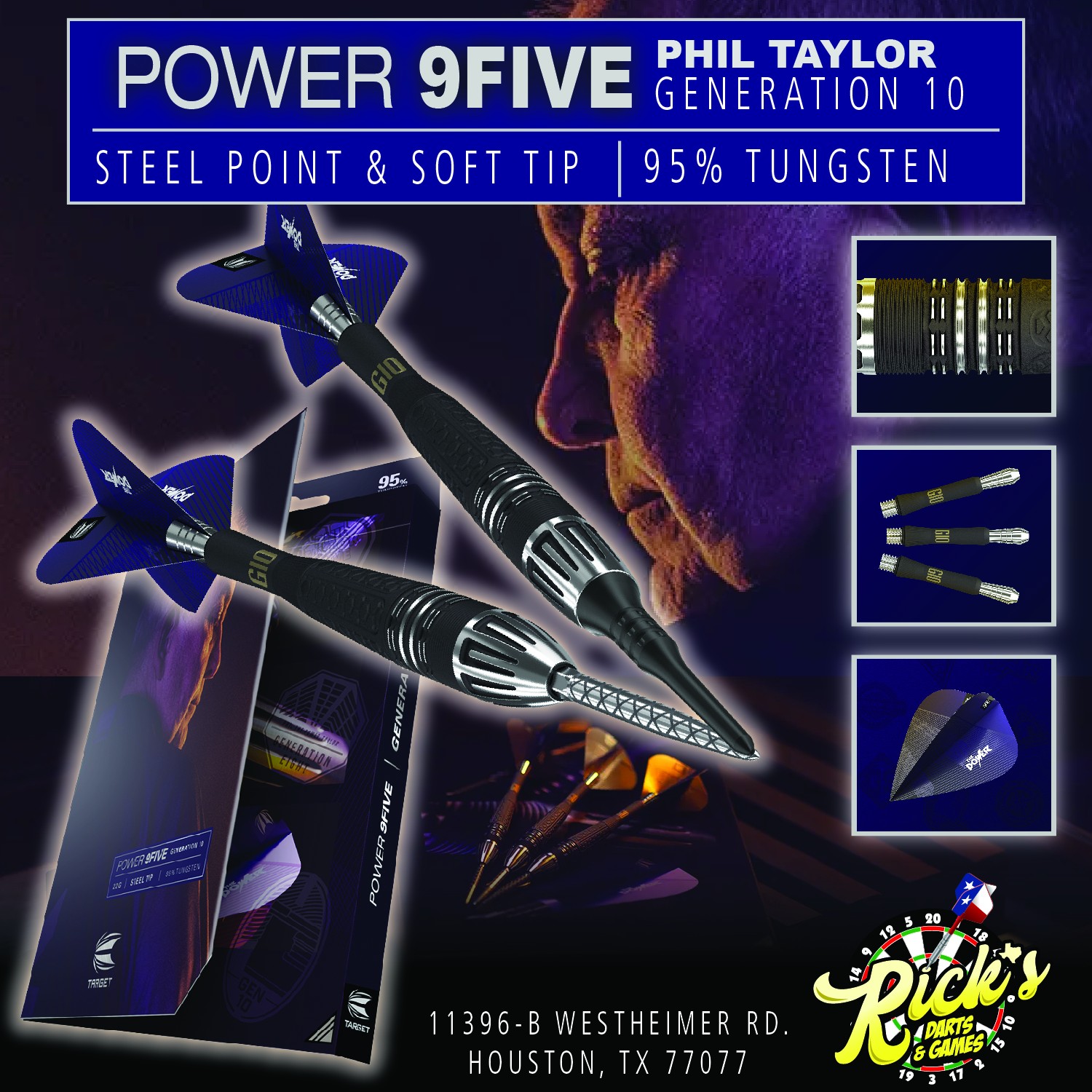 A much requested review of the new Target Phil Taylor Power 9 Five