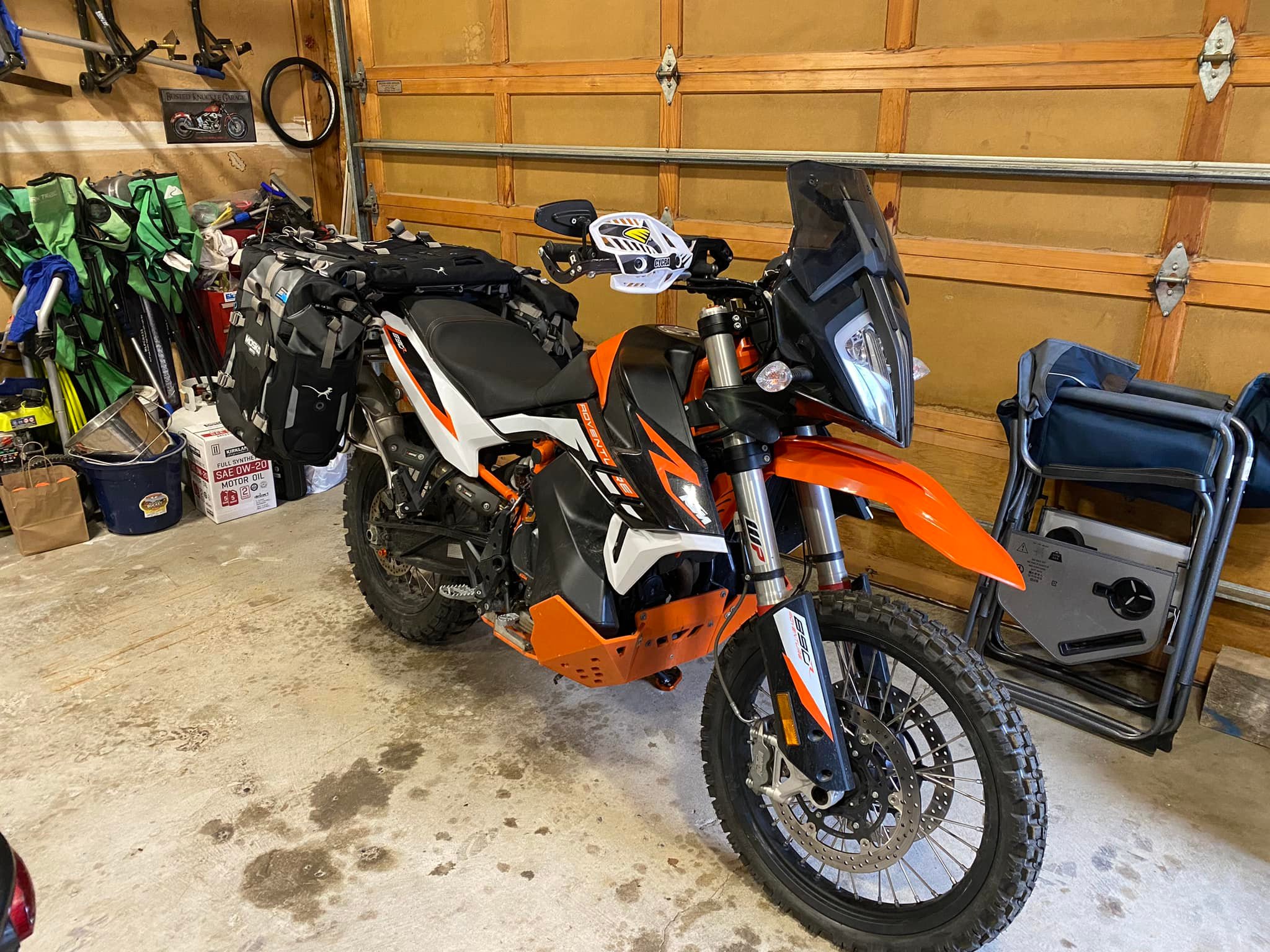 Mosko bags for CDT ride on 890R
