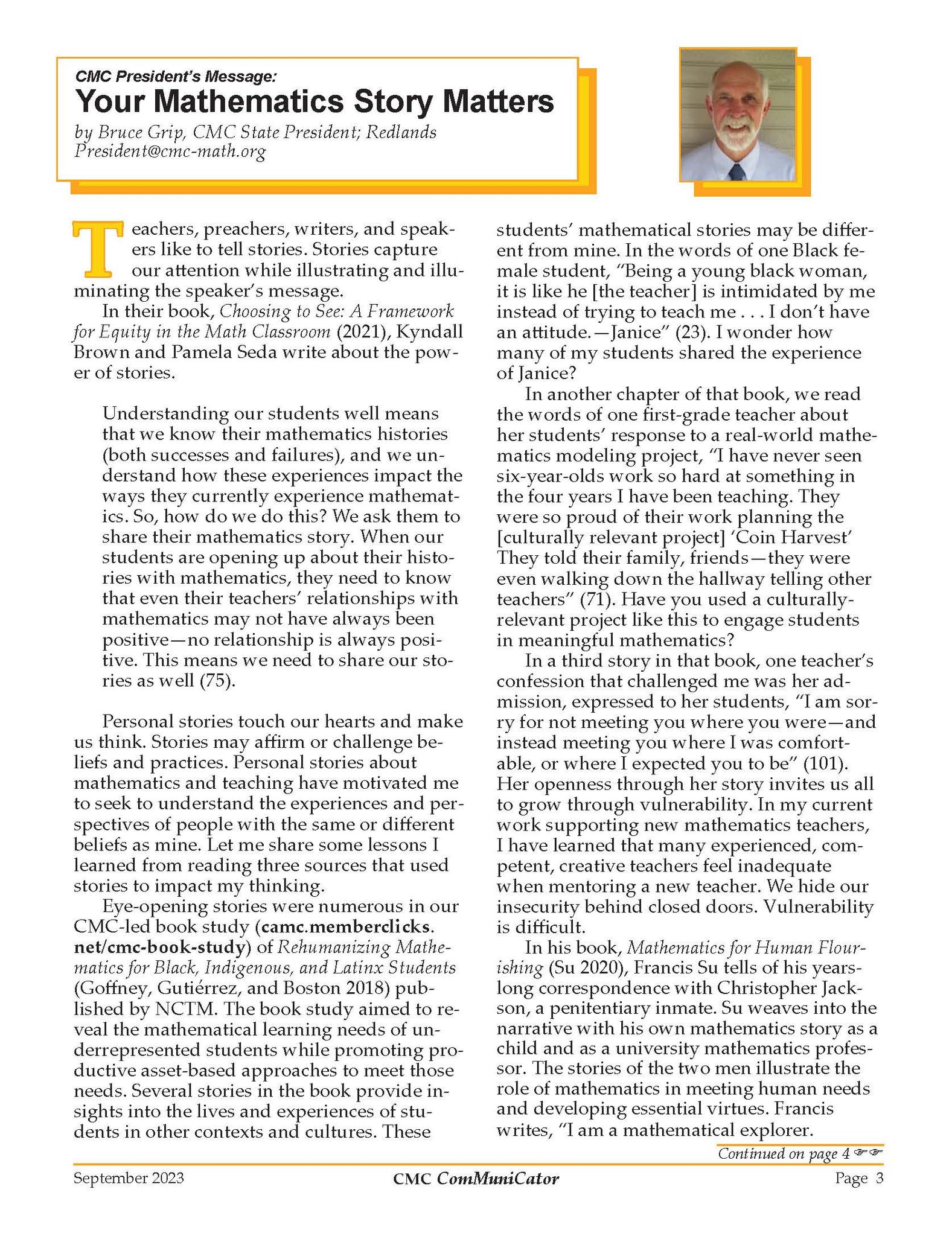 CMC - California Mathematics Council | Kentfield CA