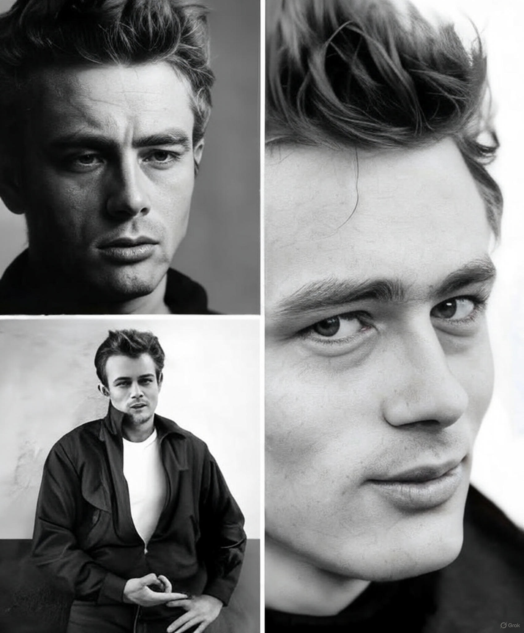 James Dean. His style has been copied (badly) by many celebrities 