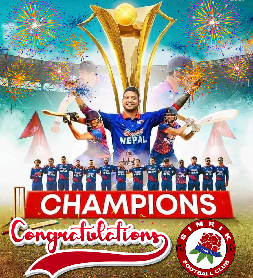 Congratulations Team Nepal for... - Simrik Football Club Inc. | Facebook