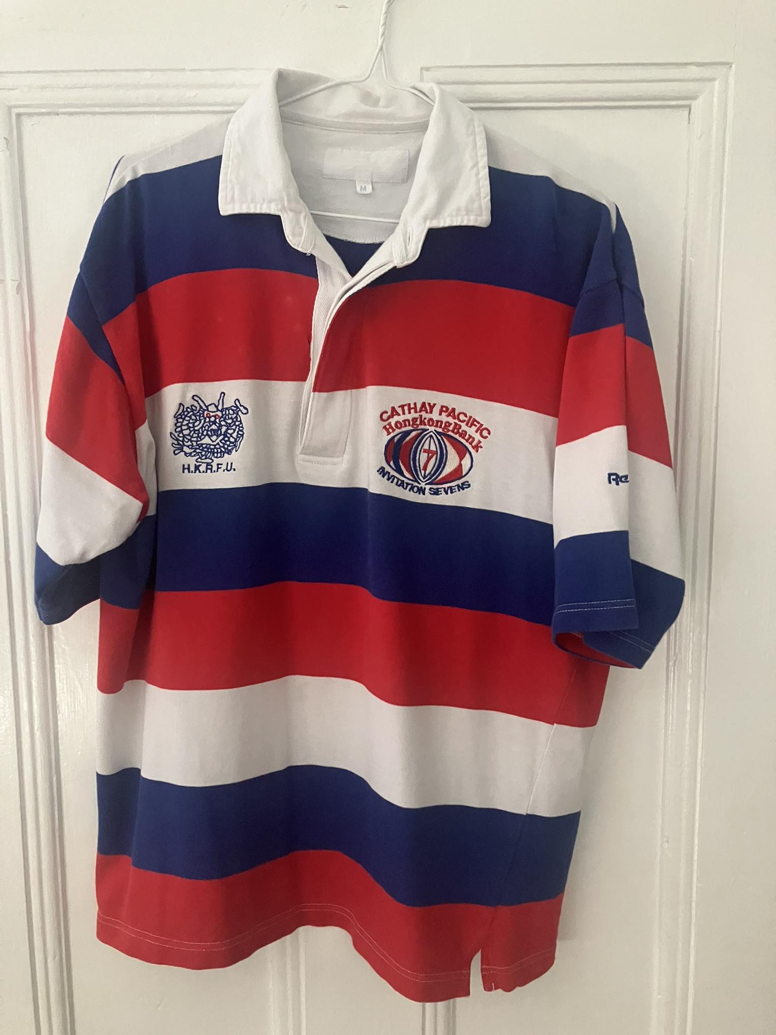 1990 Hong Kong sevens shirt, was the first time the HKRFU sold
