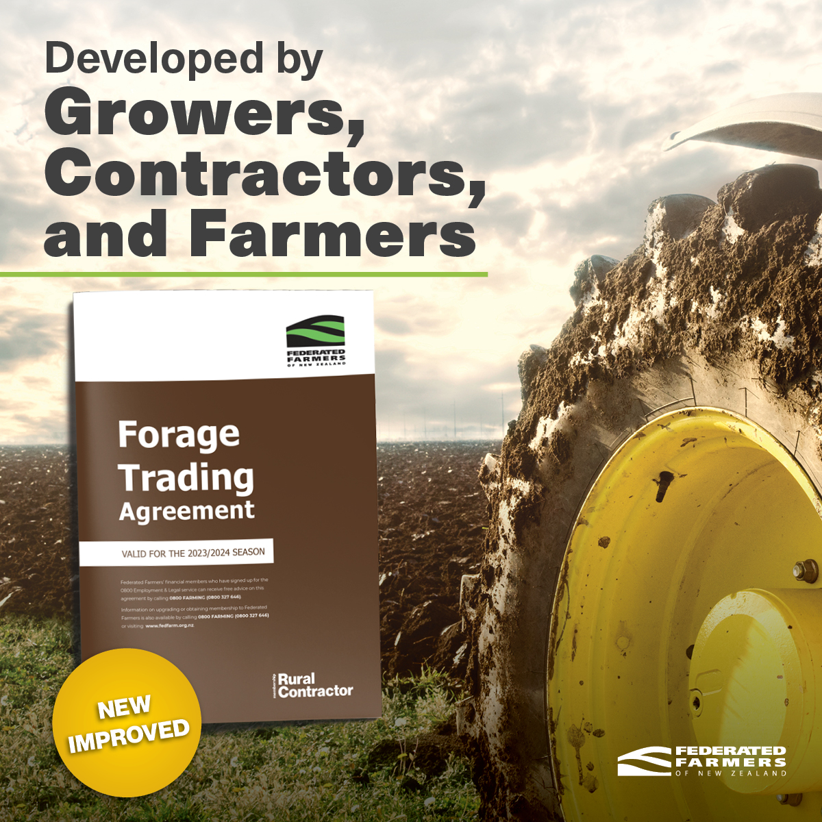 Federated - 🌽 Check out our new Forage Trading Agreement.🌽 Spelt out in ...