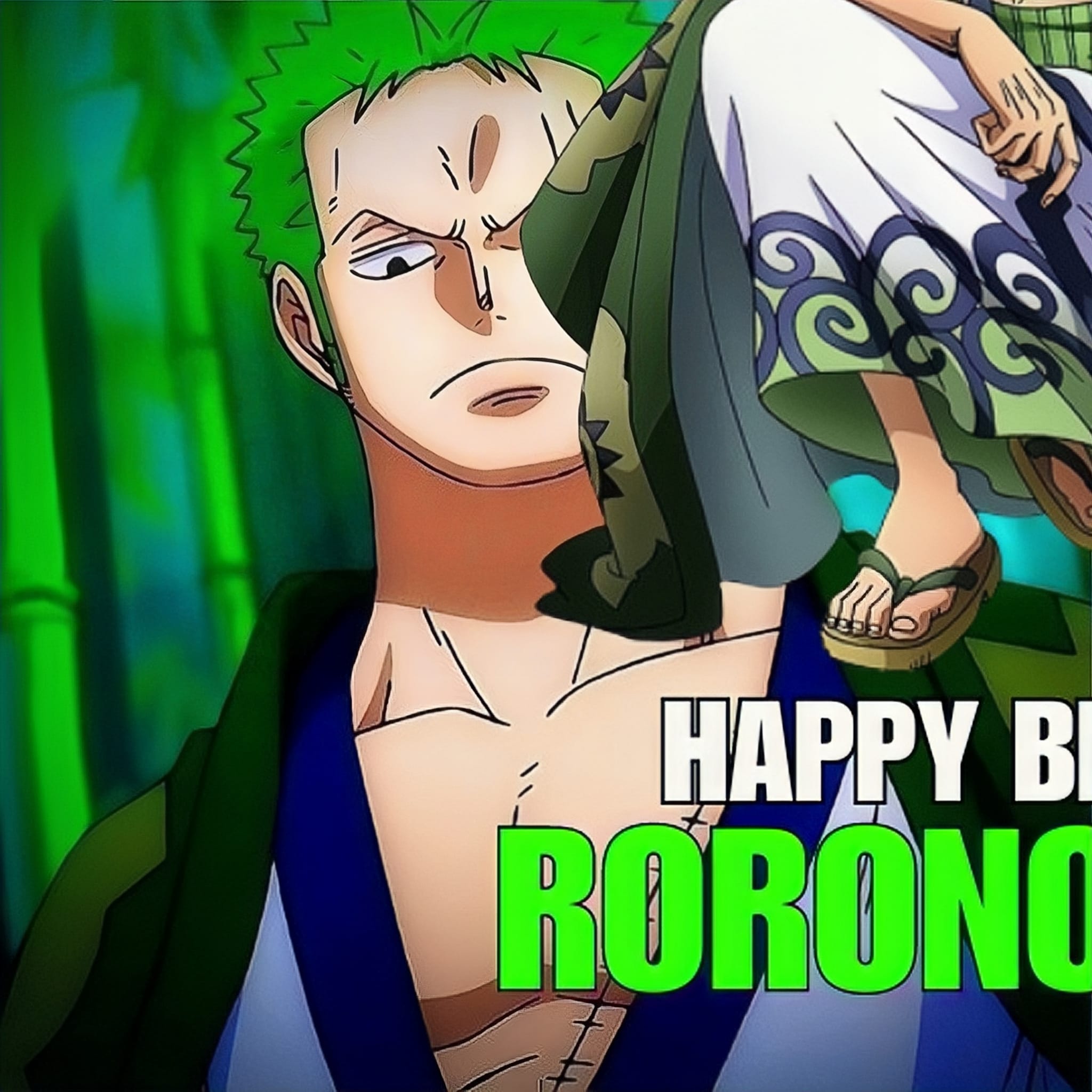 Happy Birthday to our Strongest Swordsman, Vice Captain Zoro
