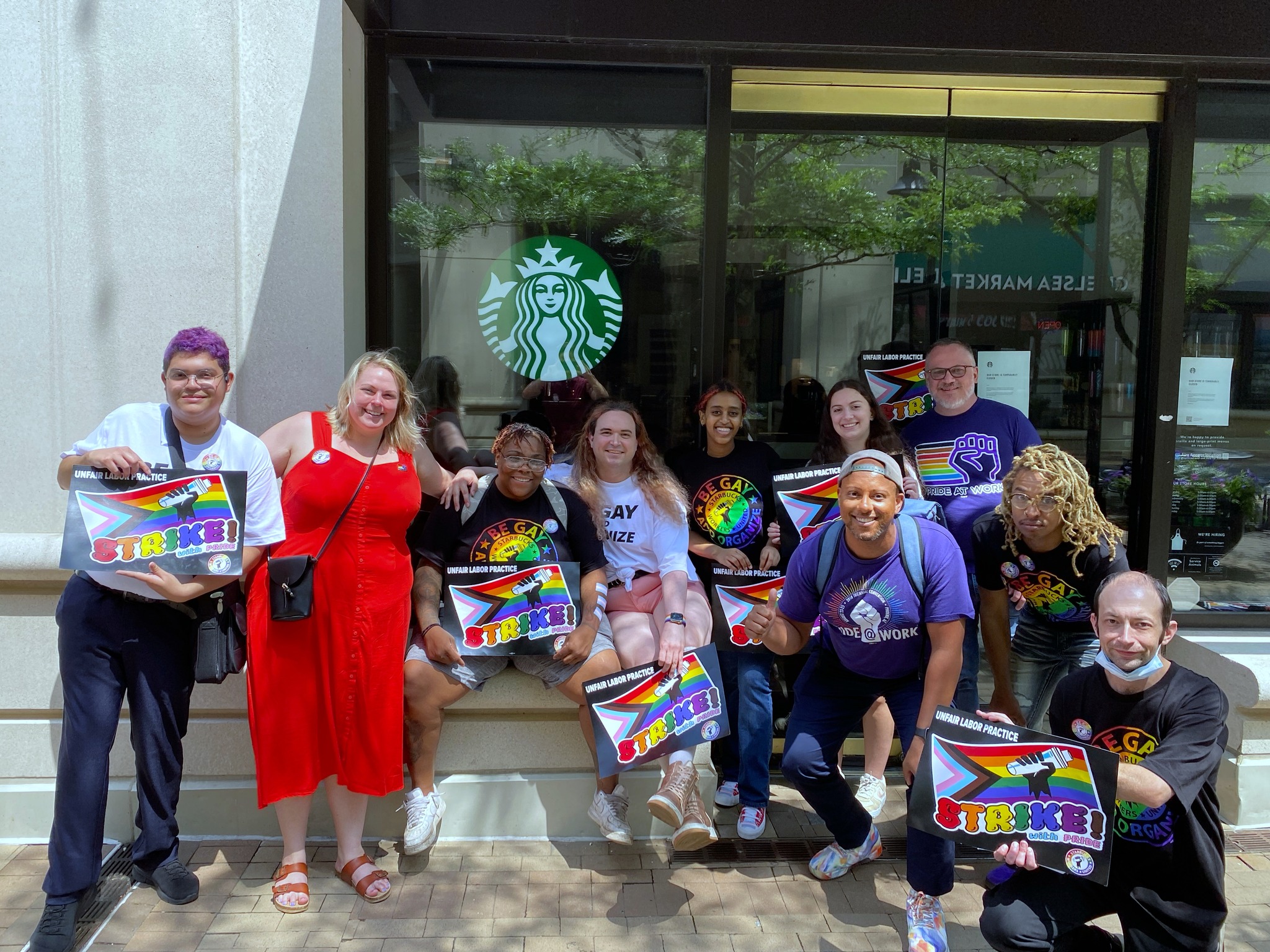 Pride at Work - Our Co-President Brittany Anderson, Vice...