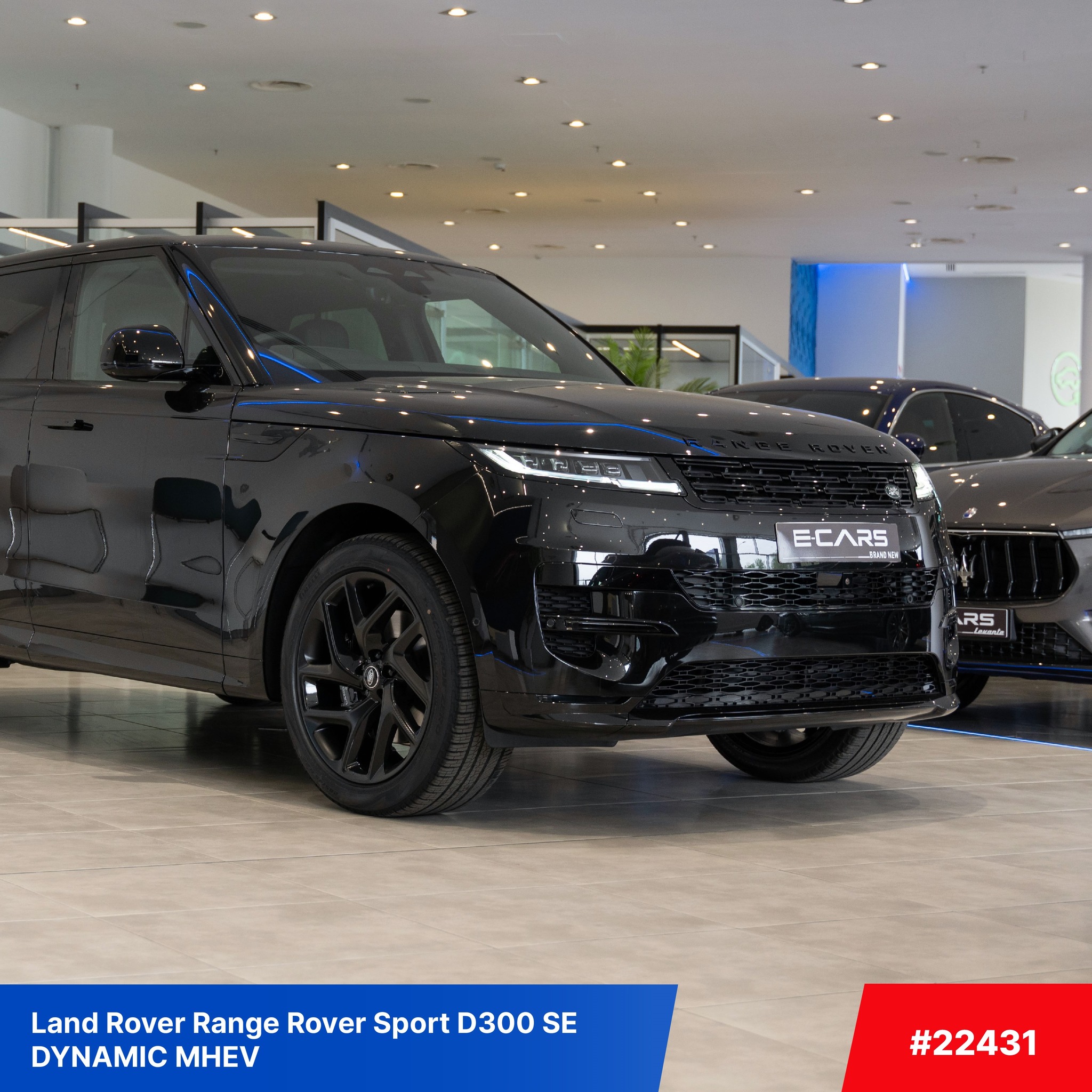 E-Cars Cyprus - The Land Rover Range Rover Sport D300 SE...