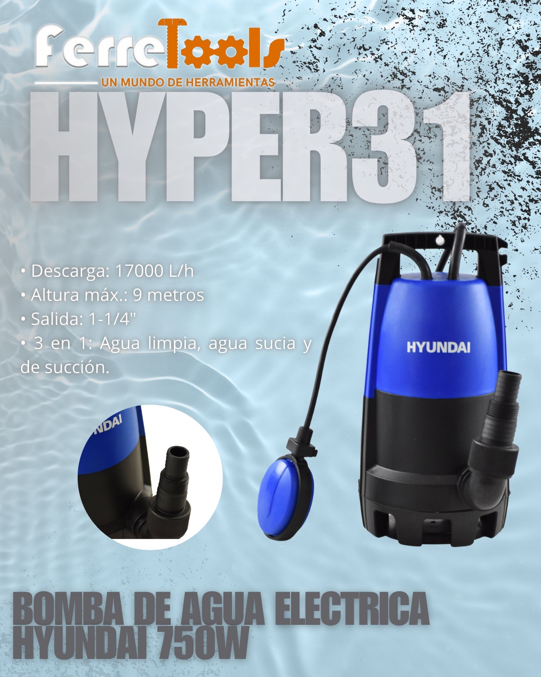 🔧 BOMBA HYPER31 disponible en... - FerreTools surtek store | Facebook