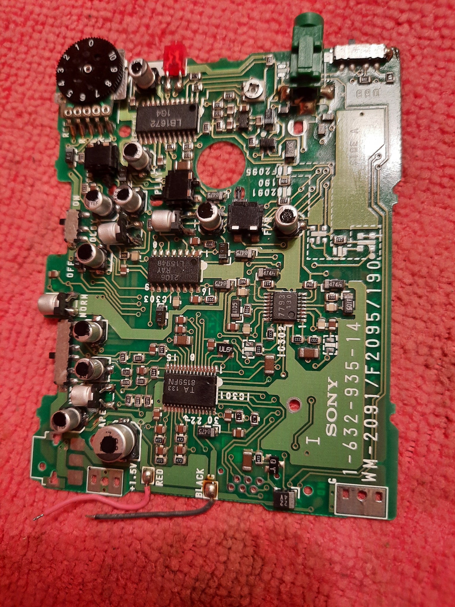 Restored Sony WM-190 Walkman test