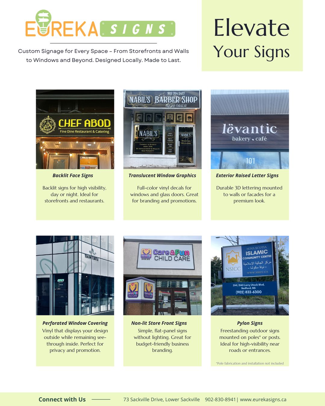 Eureka.Signs | Halifax NS