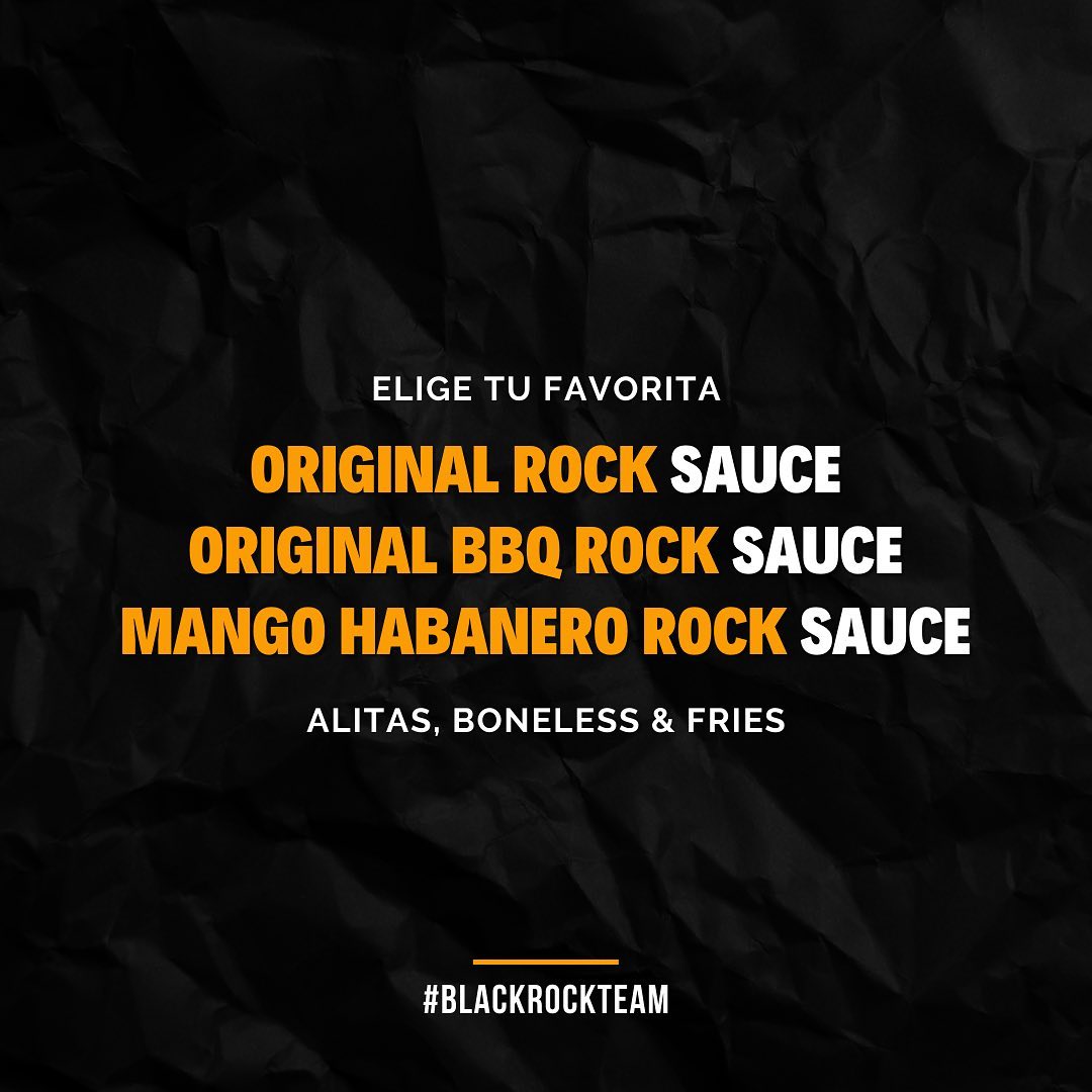Black Rock México - Prueba nuestras deliciosas salsas y satisface tu ...