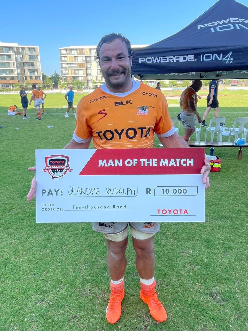 Cheetahs Rugby - Toyota Challenge Round 4 Man of the Match... | Facebook