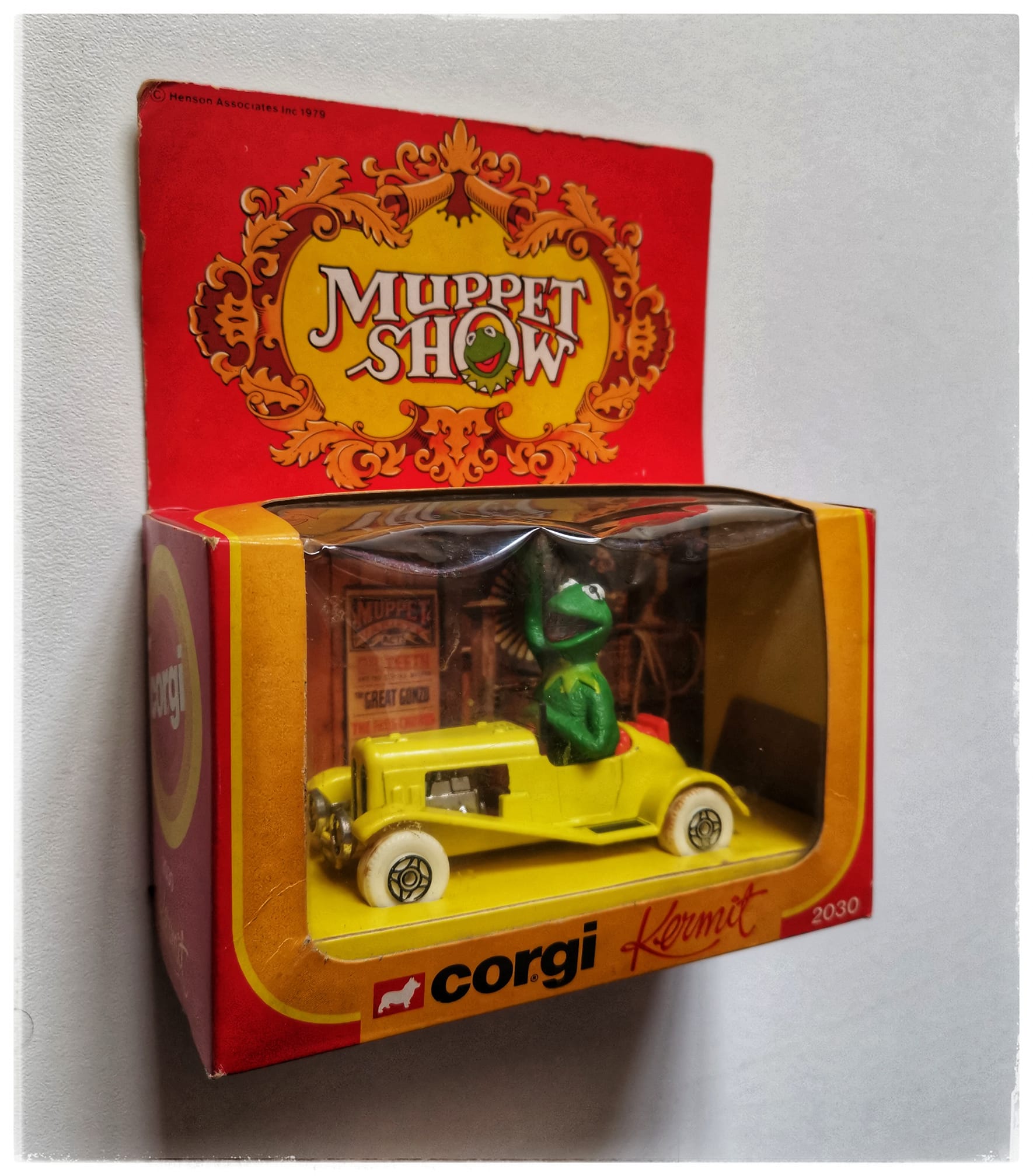 1979 Corgi Muppet Show diecast and plastic character vehicles 