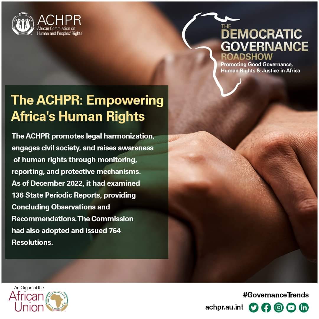 The African Commission on Human and Peoples’ Rights (ACHPR) promotes ...