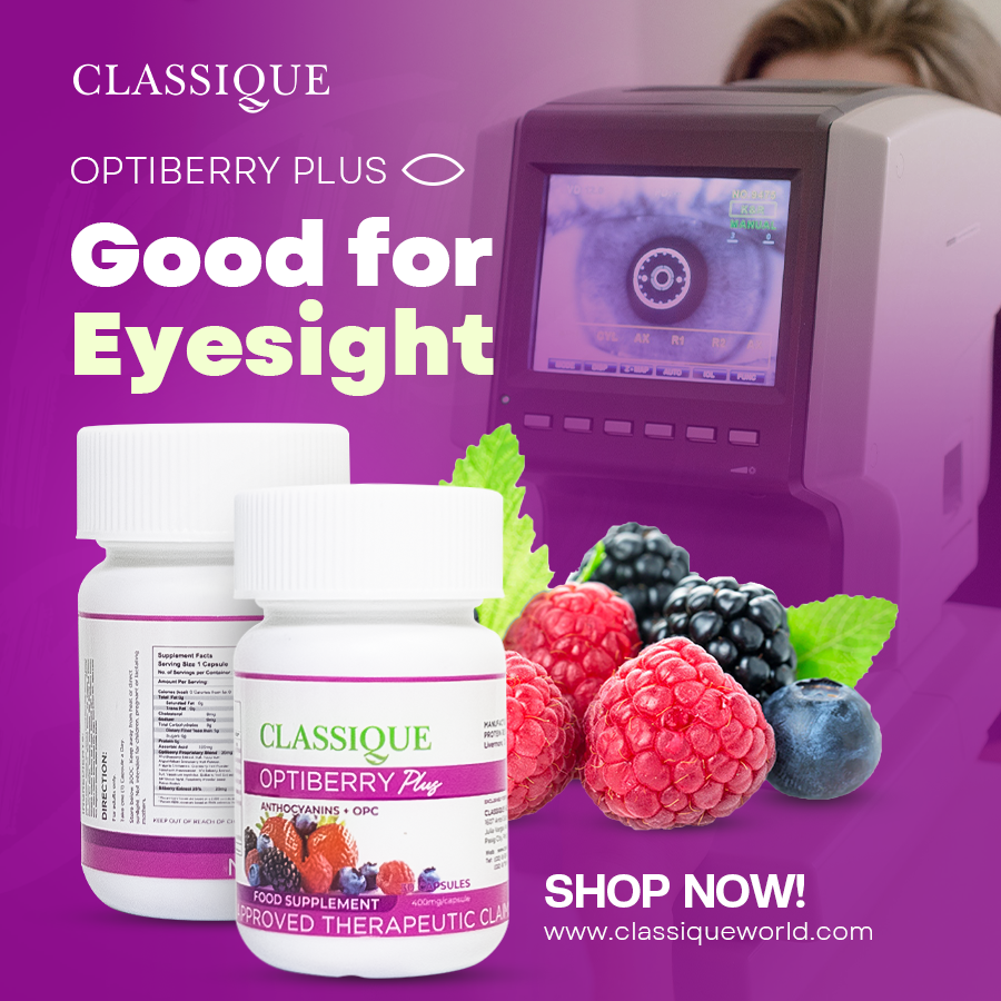 Optiberry Plus Promotes HEALTHY... - ClassiqueWorld Official