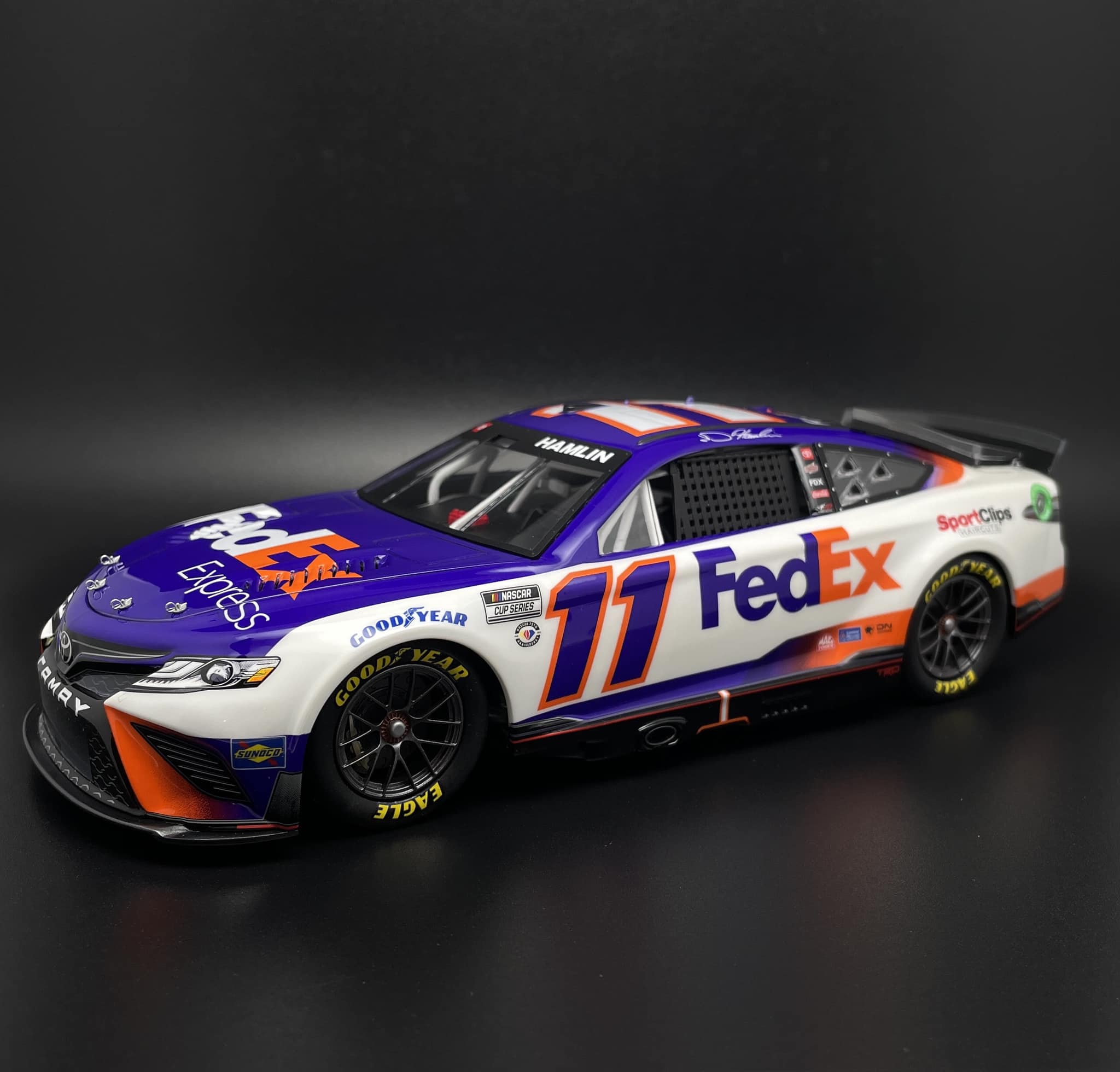 Built #10 of 2023: Toyota Camry TRD 2023 Denny Hamlin FedEx. My 