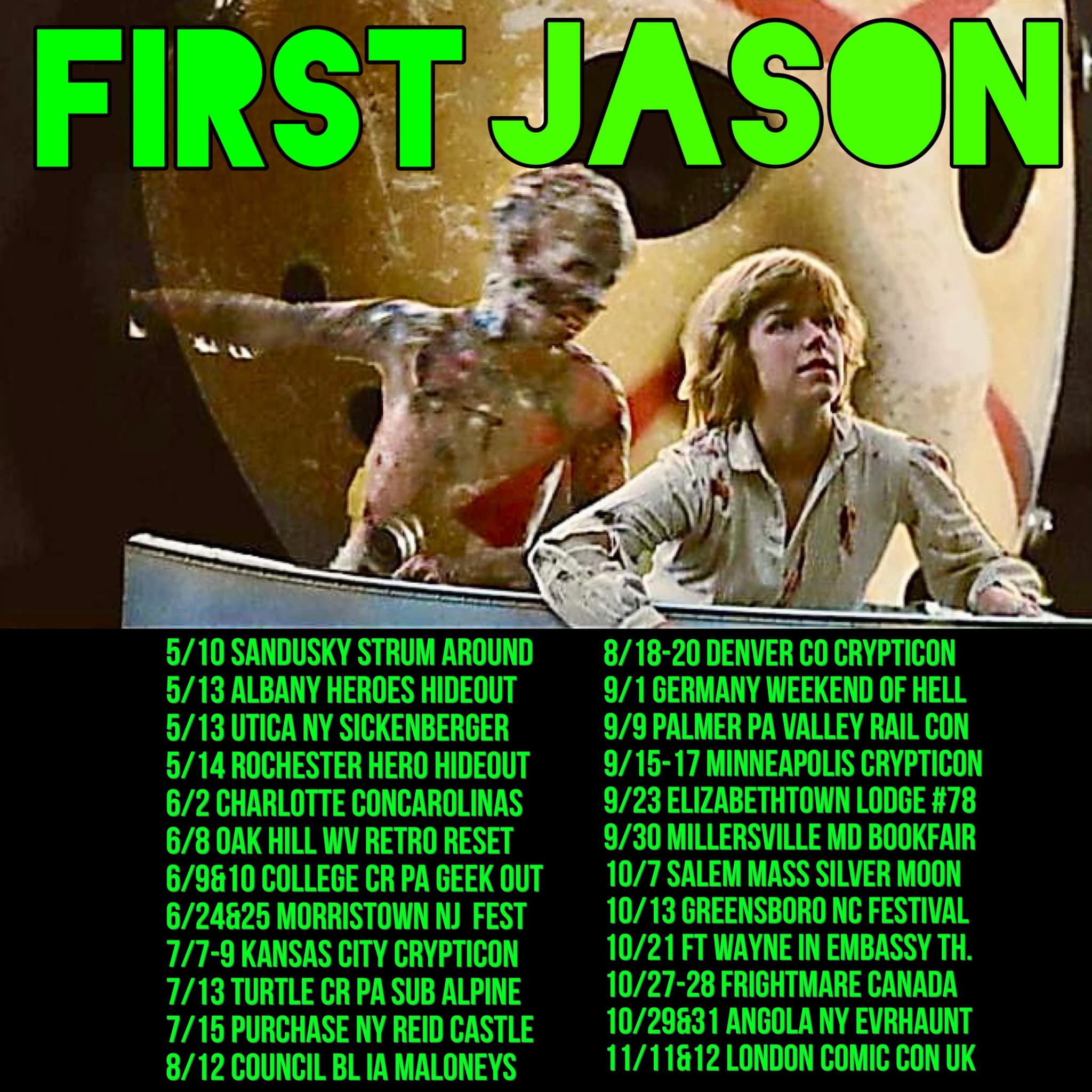 MEET THE OG JASON VOORHEES FROM... - First Jason Official | Facebook