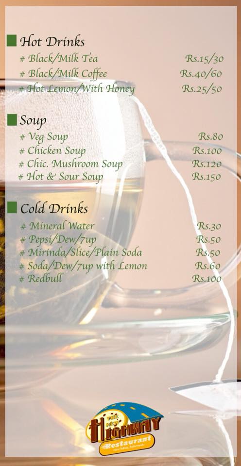 New Menu. - The New Highway Restaurant | Facebook
