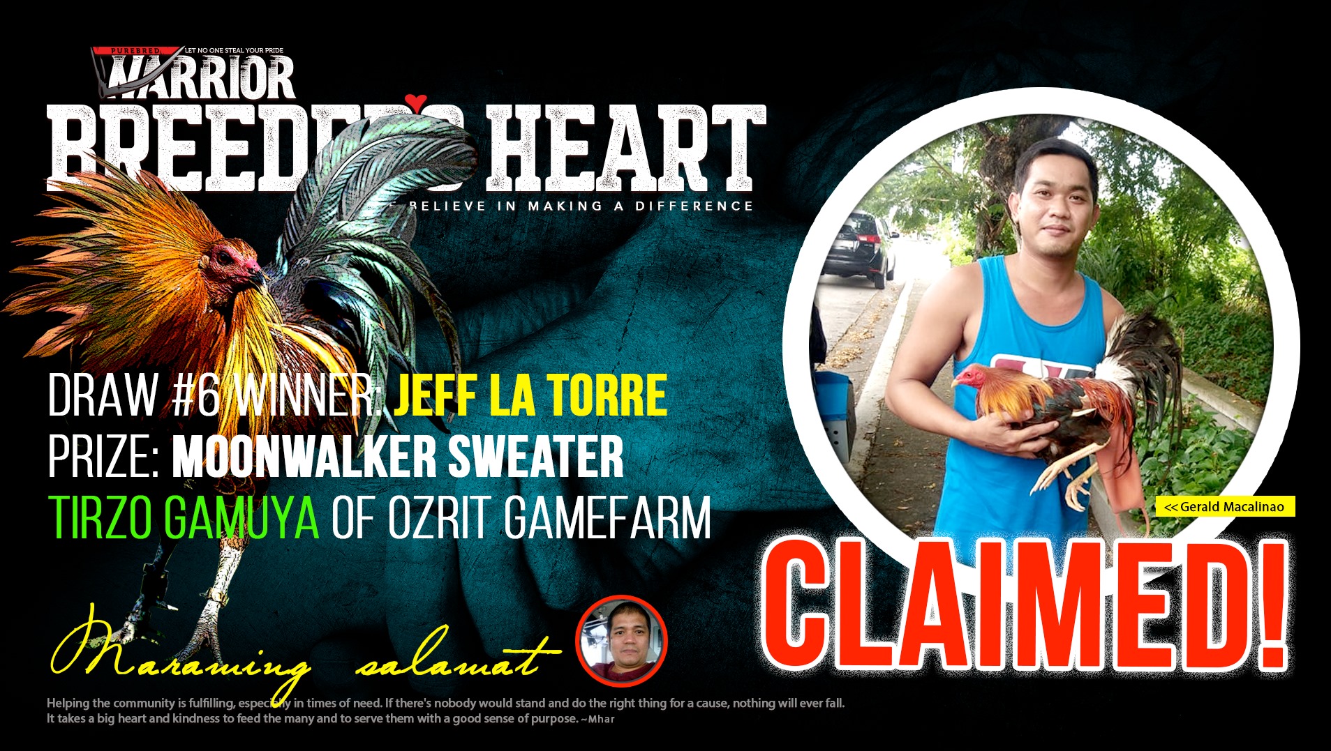 🚨 UPDATE: BREEDERS HEART... - Purebred Warrior Magazine | Facebook