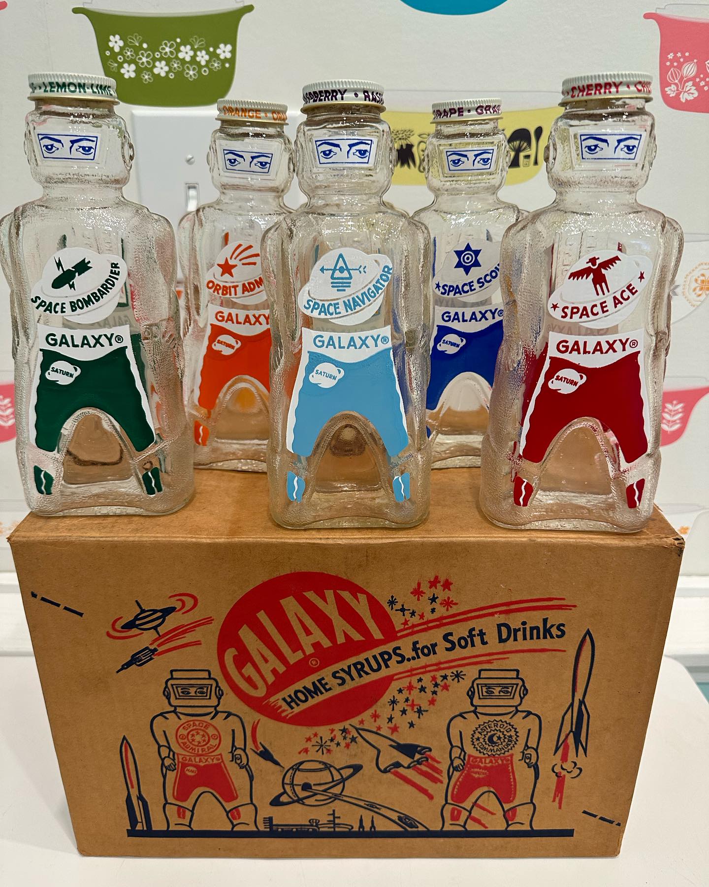 ALL HAVE SOLD ? OUT OF THIS WORLD!! Galaxy Syrup Bottles were 