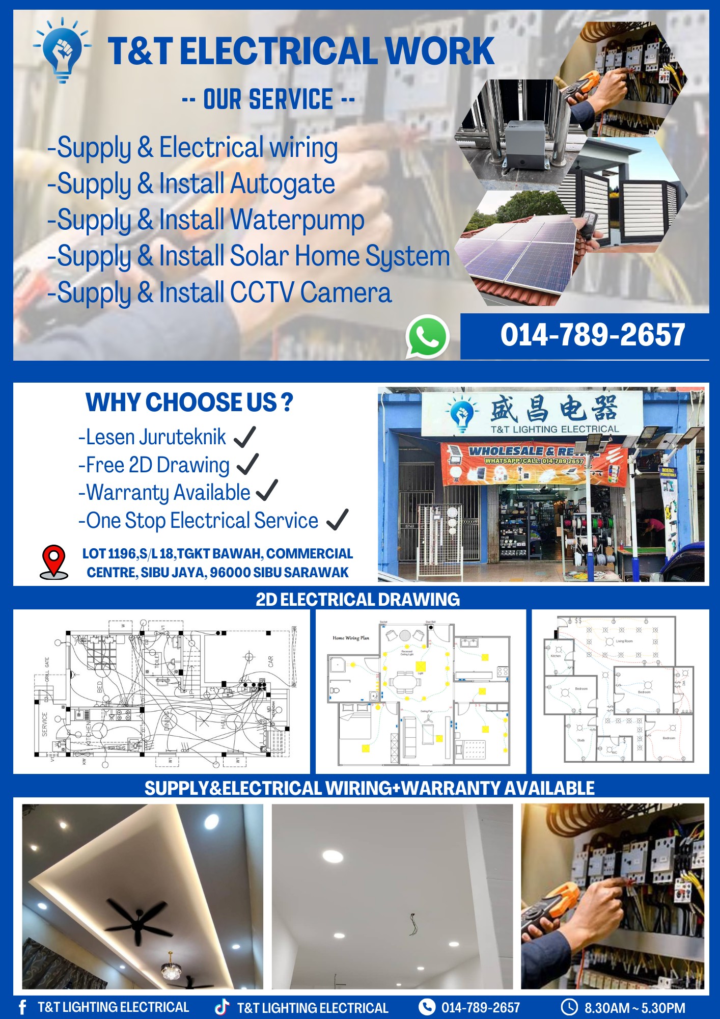 寻找合作伙伴，共创双赢！ 我们是... - T&T Lighting Electrical-Sibu Jaya | Facebook