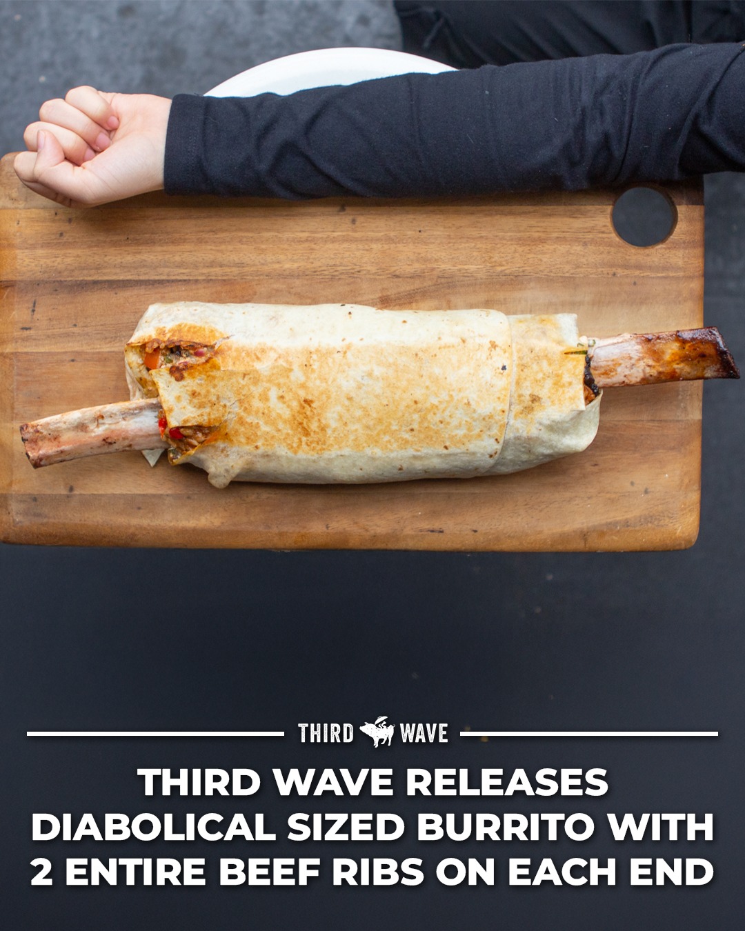 Third Wave BBQ - Bigger than your arm. So massive you’ll struggle to ...