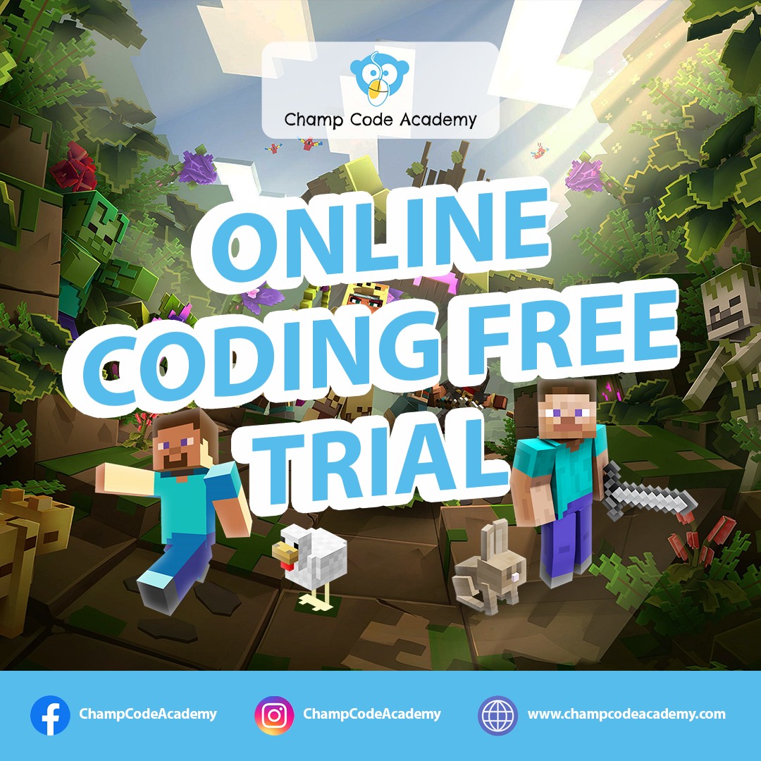 Join our 45 minutes online free trial... - Champ Code Academy
