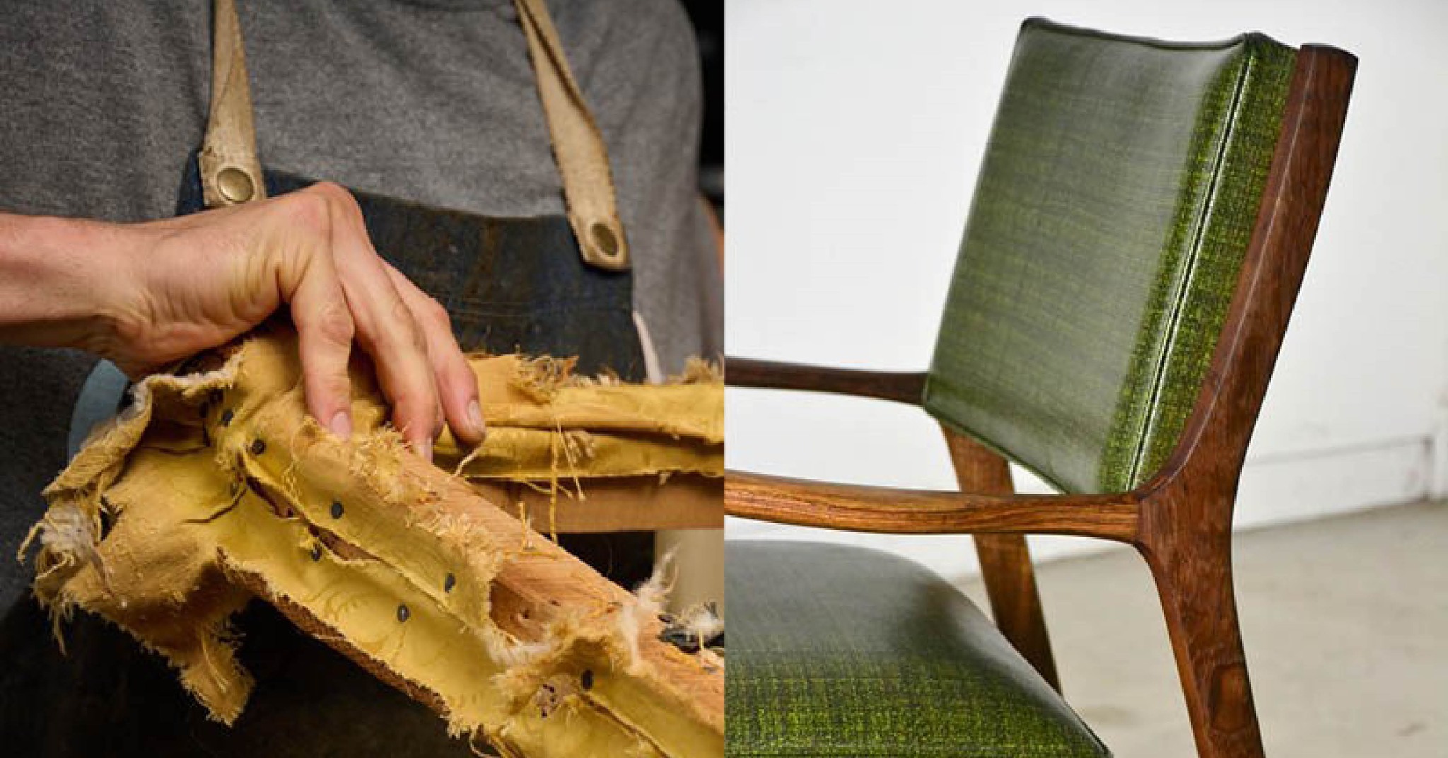 Picture of Mid-century furniture restoration demonstration
