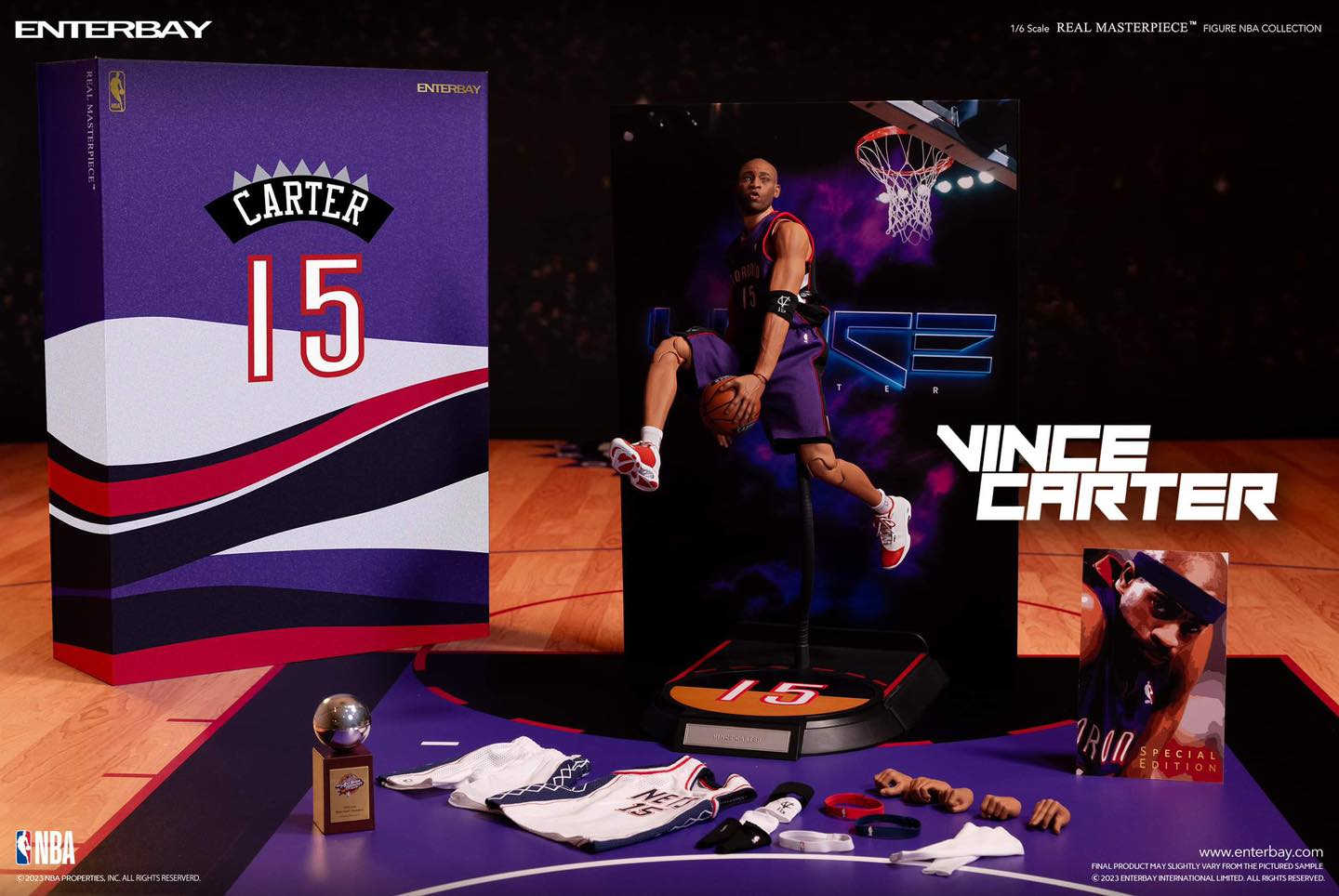 Enterbay NBA John Wall 1/9 Scale Motion Masterpiece Action Figure